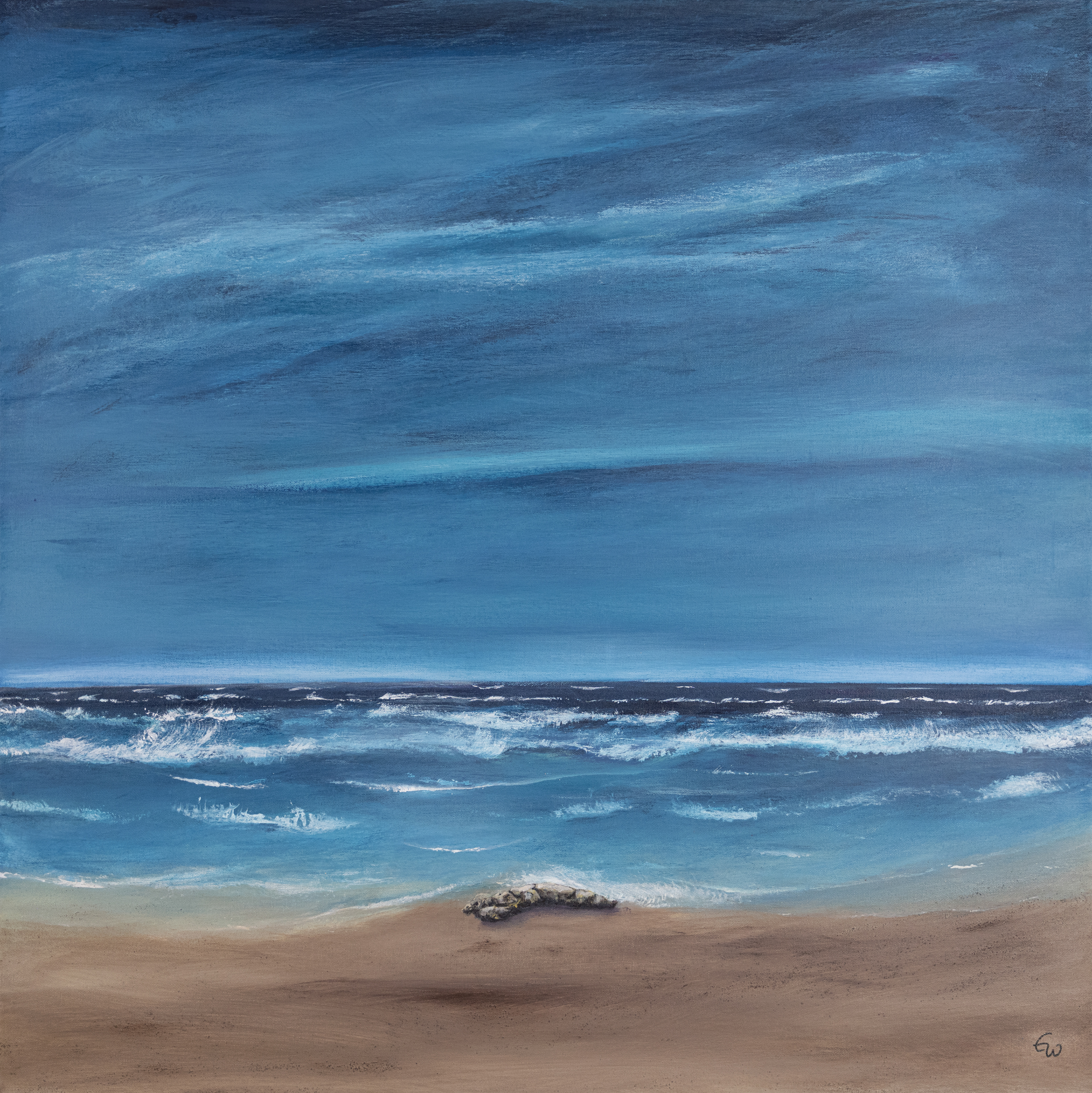 MeeresSinfonie - 80 x 80 cm