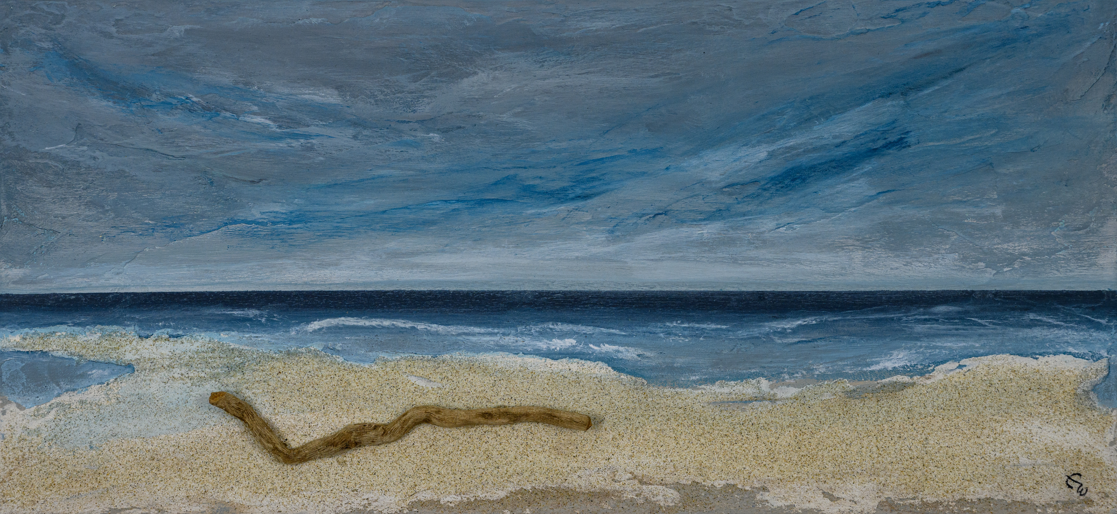 Gestrandet - 50 x 23 cm