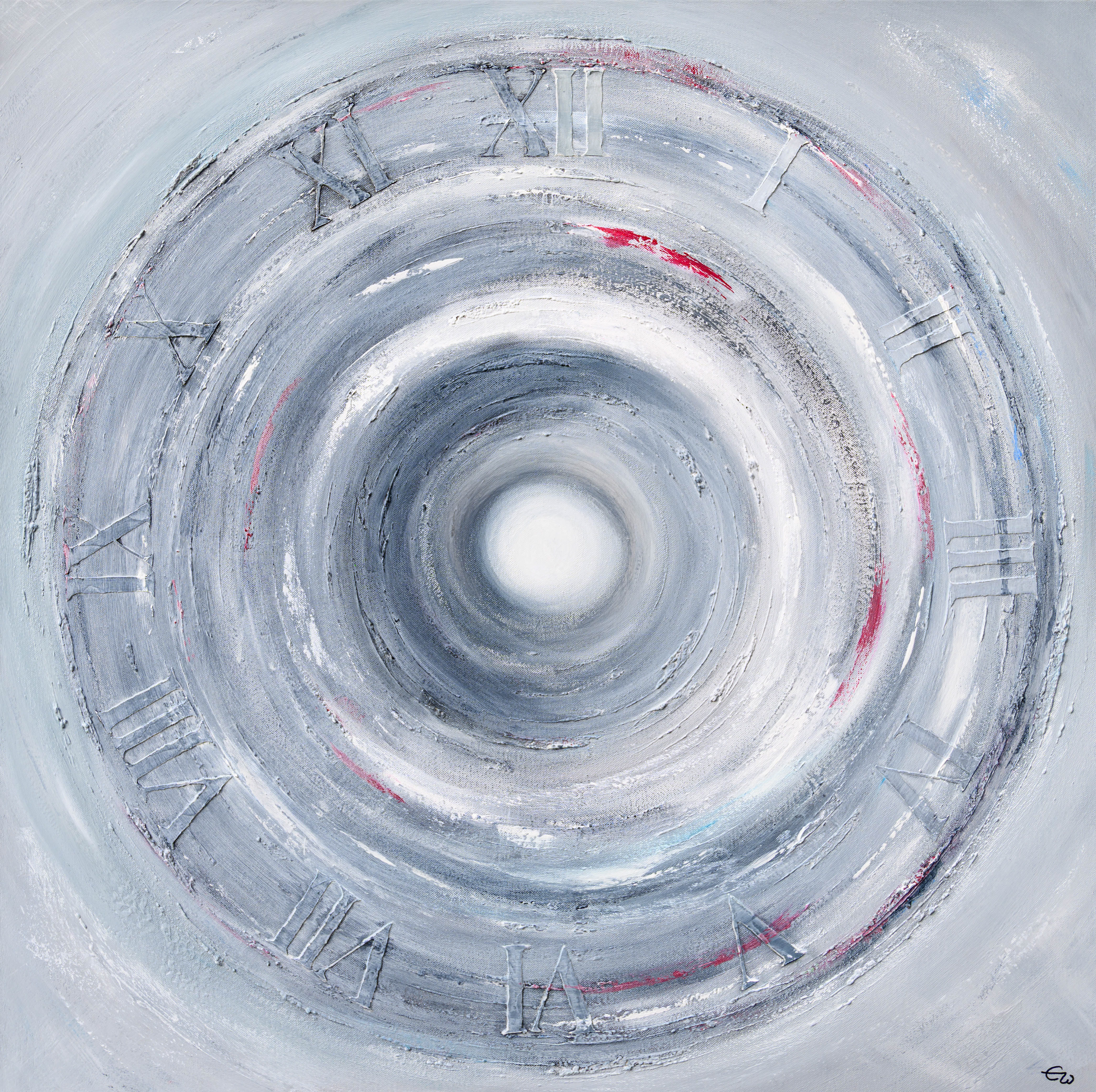 Time Turns - 80 x 80 cm