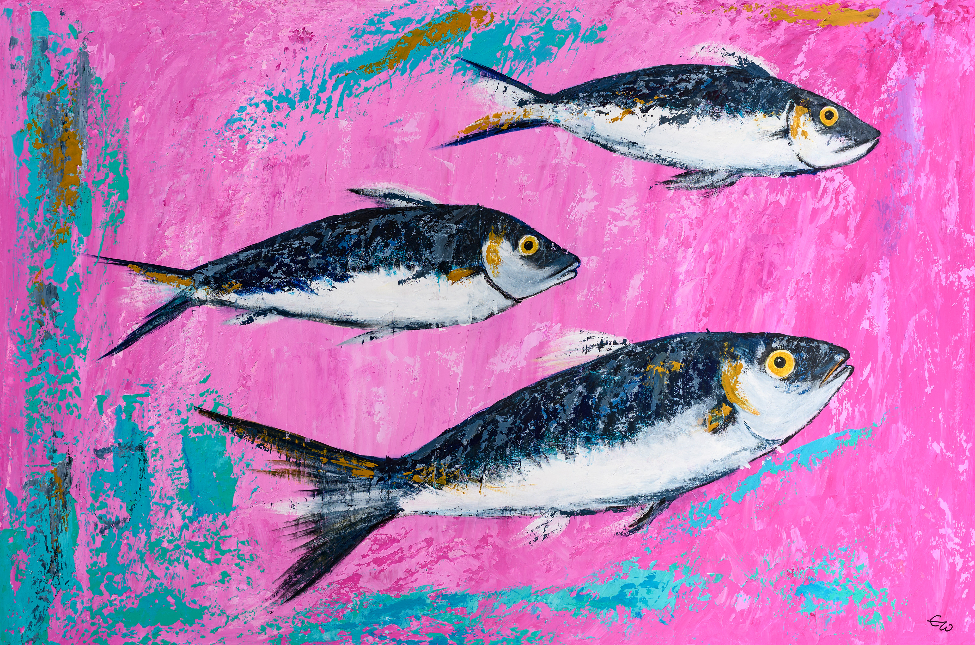FishART - 90 x 60 cm