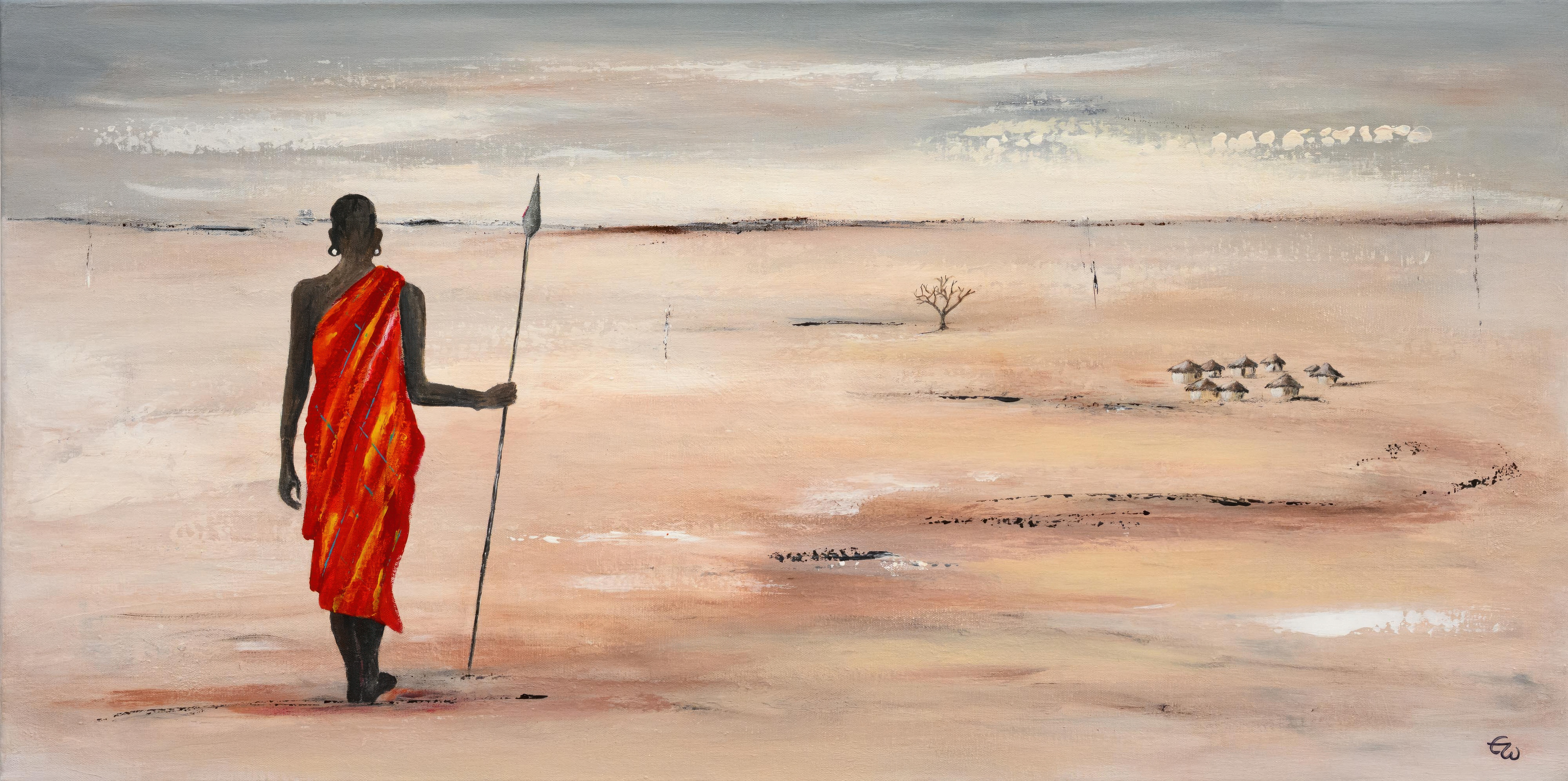 Way to home - 100 x 50 cm