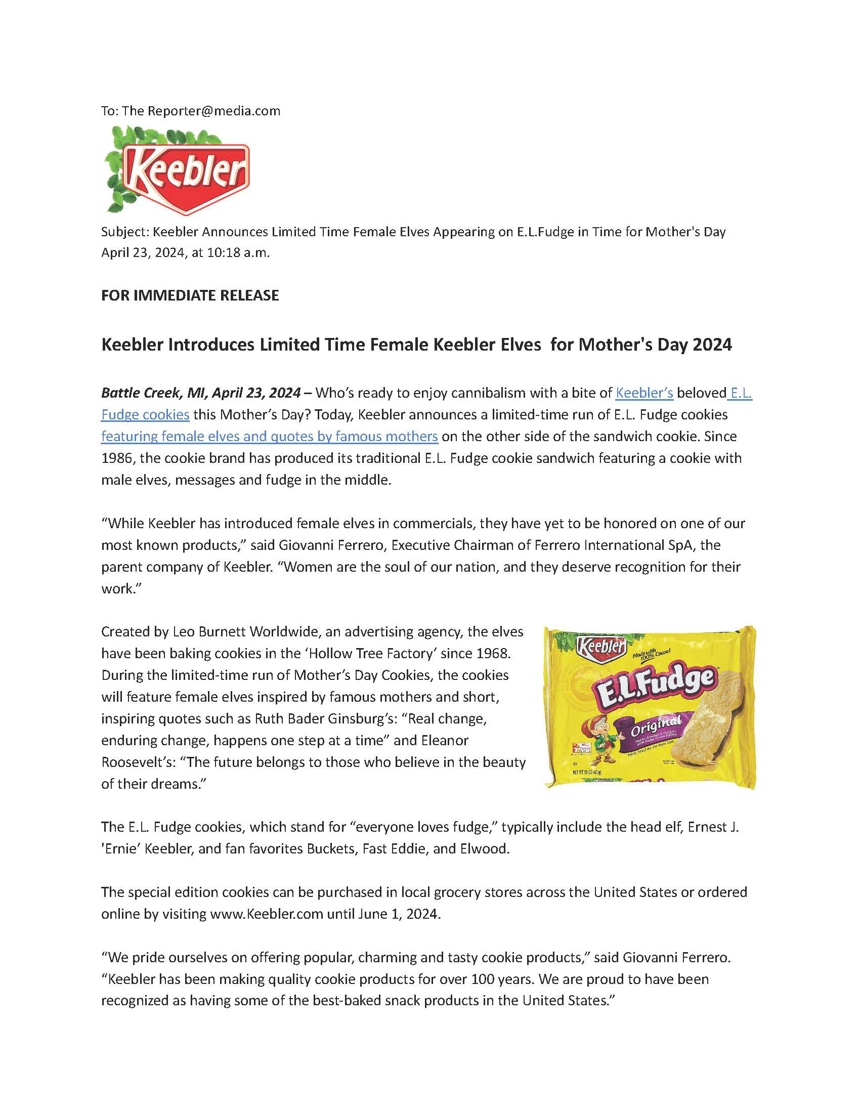PRL206 News Release Page 1