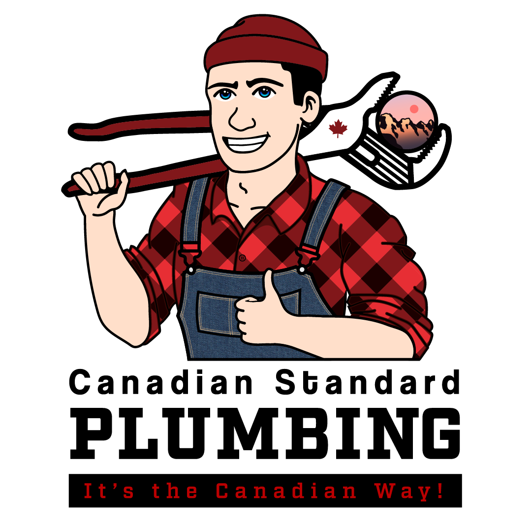 Canadian Standard Plumbing Mascot Logo
