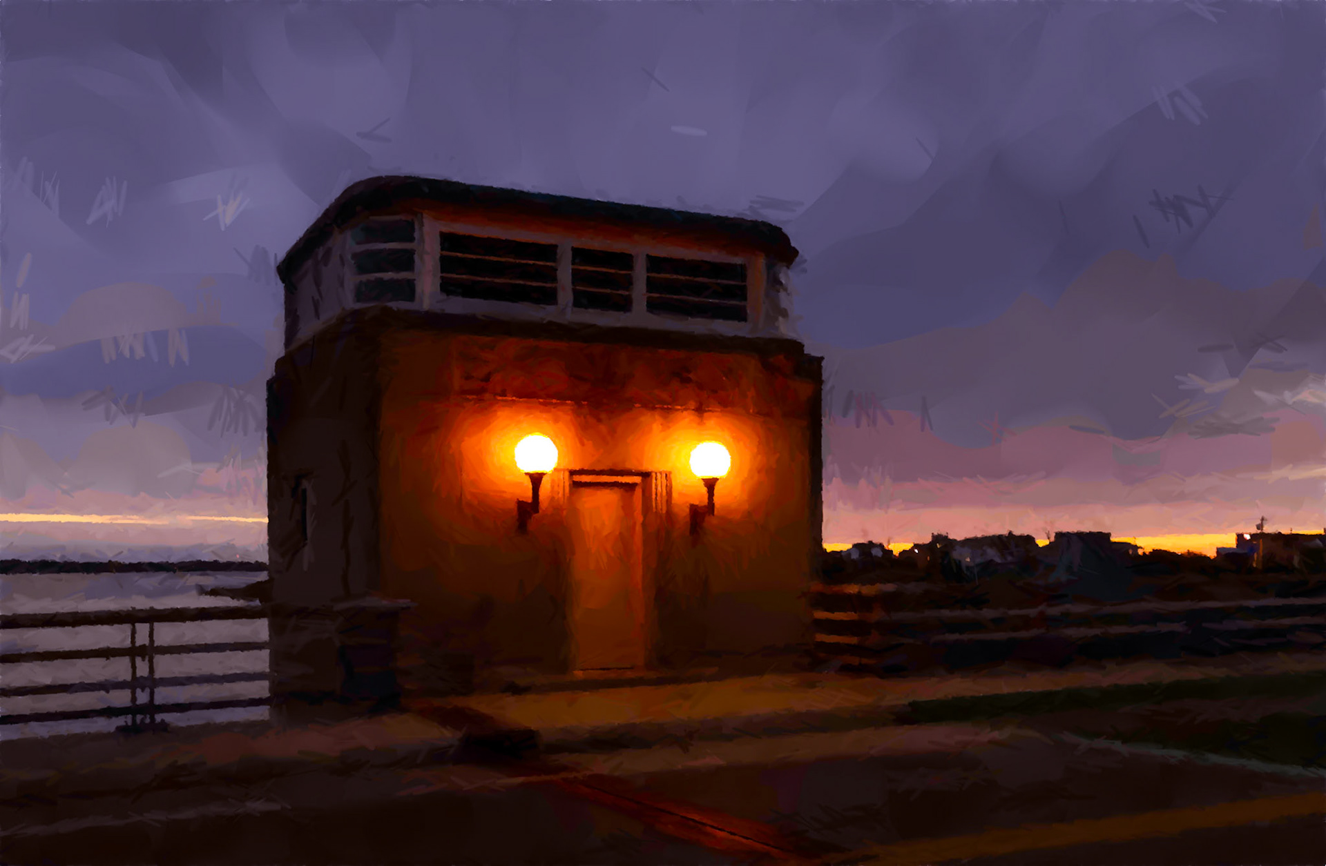 Beach Lane Bridge Tower