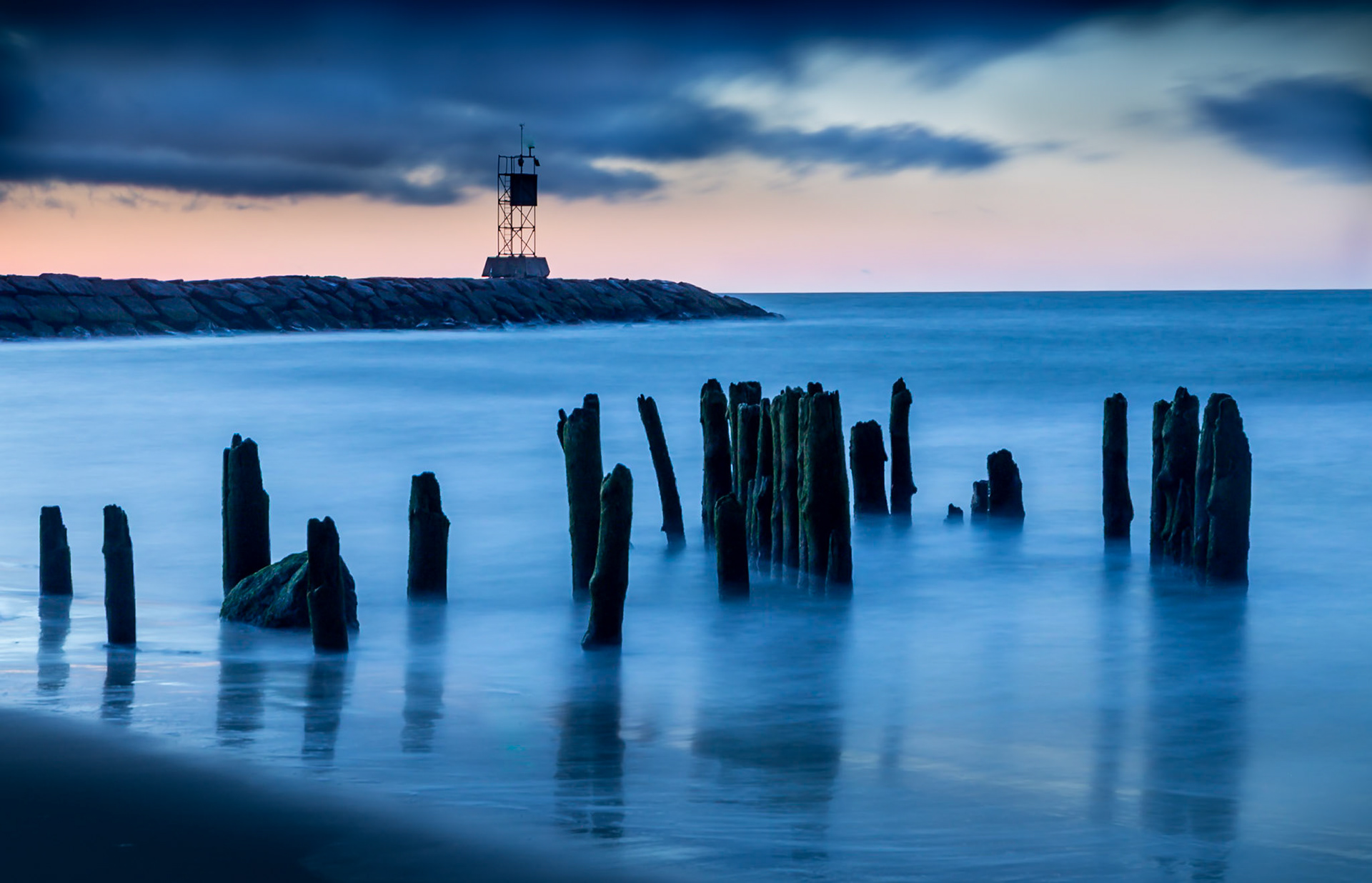 Shinnecock Inlet, Winter Morning