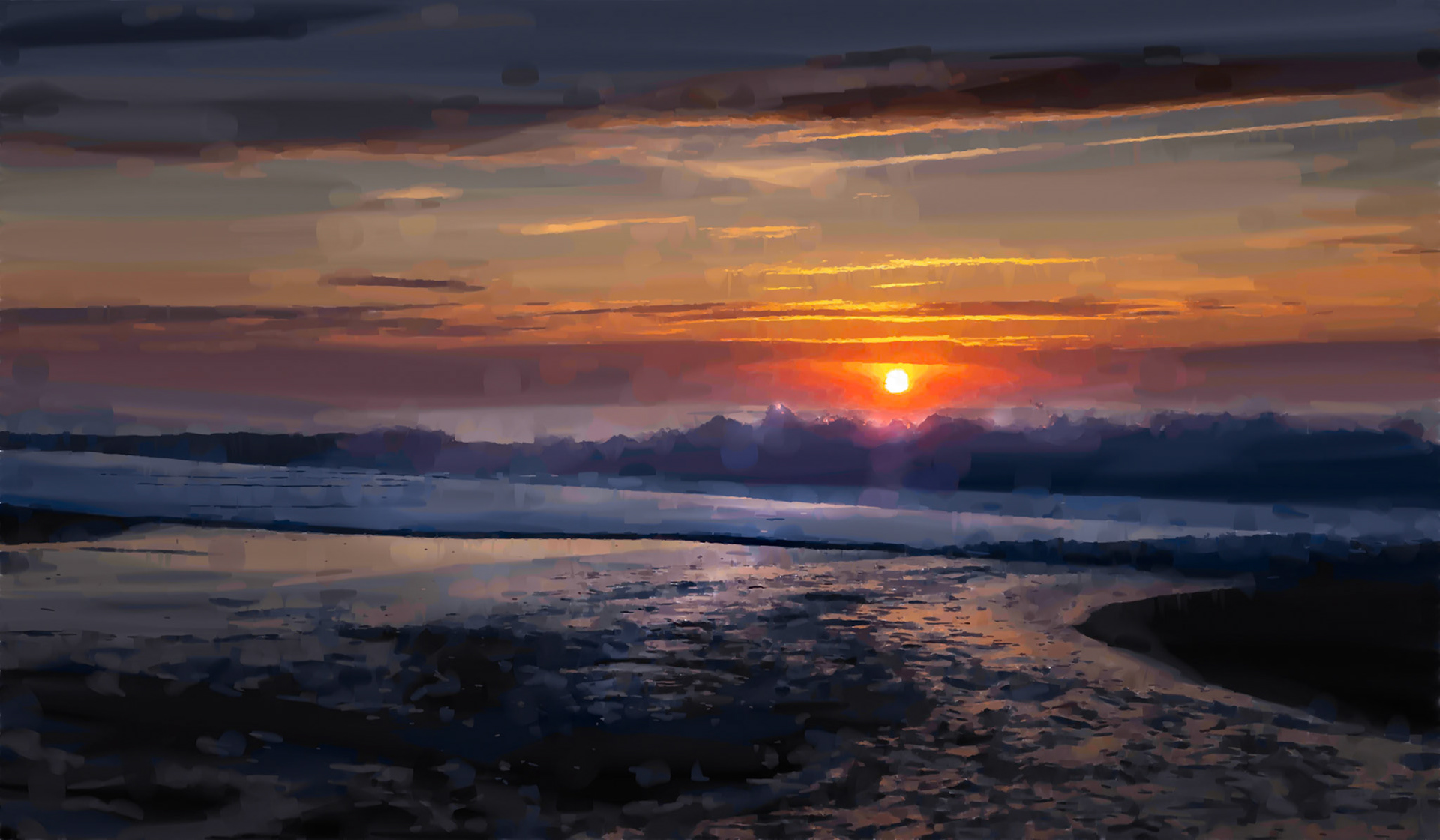 Westhampton Beach, Winter Sunrise