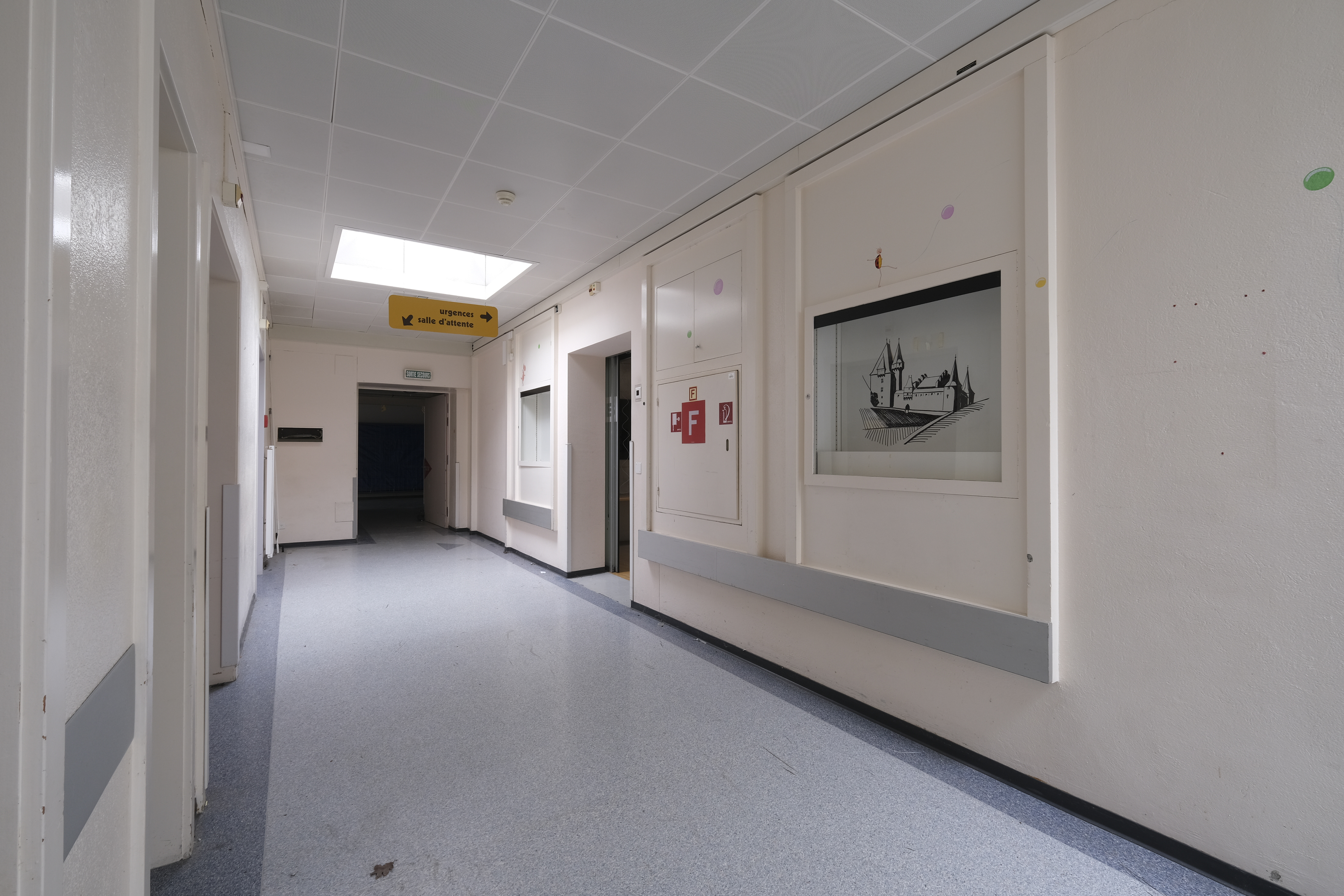 Couloir des urgences