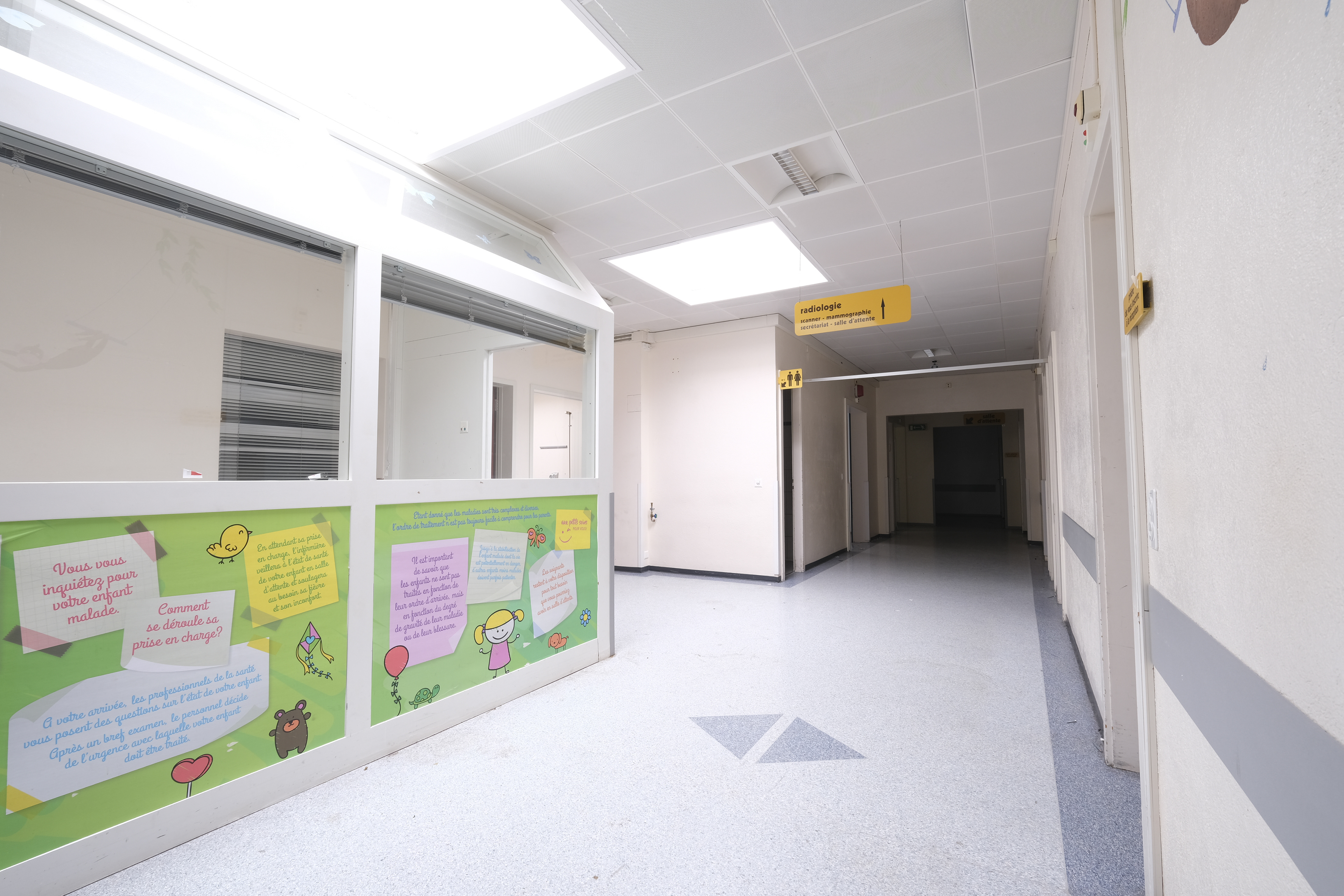 Couloir des urgences