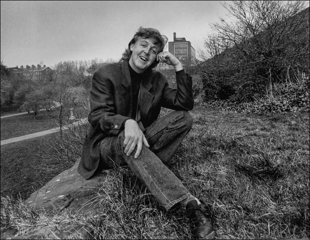 Sir Paul McCartney, Liverpool, 1990