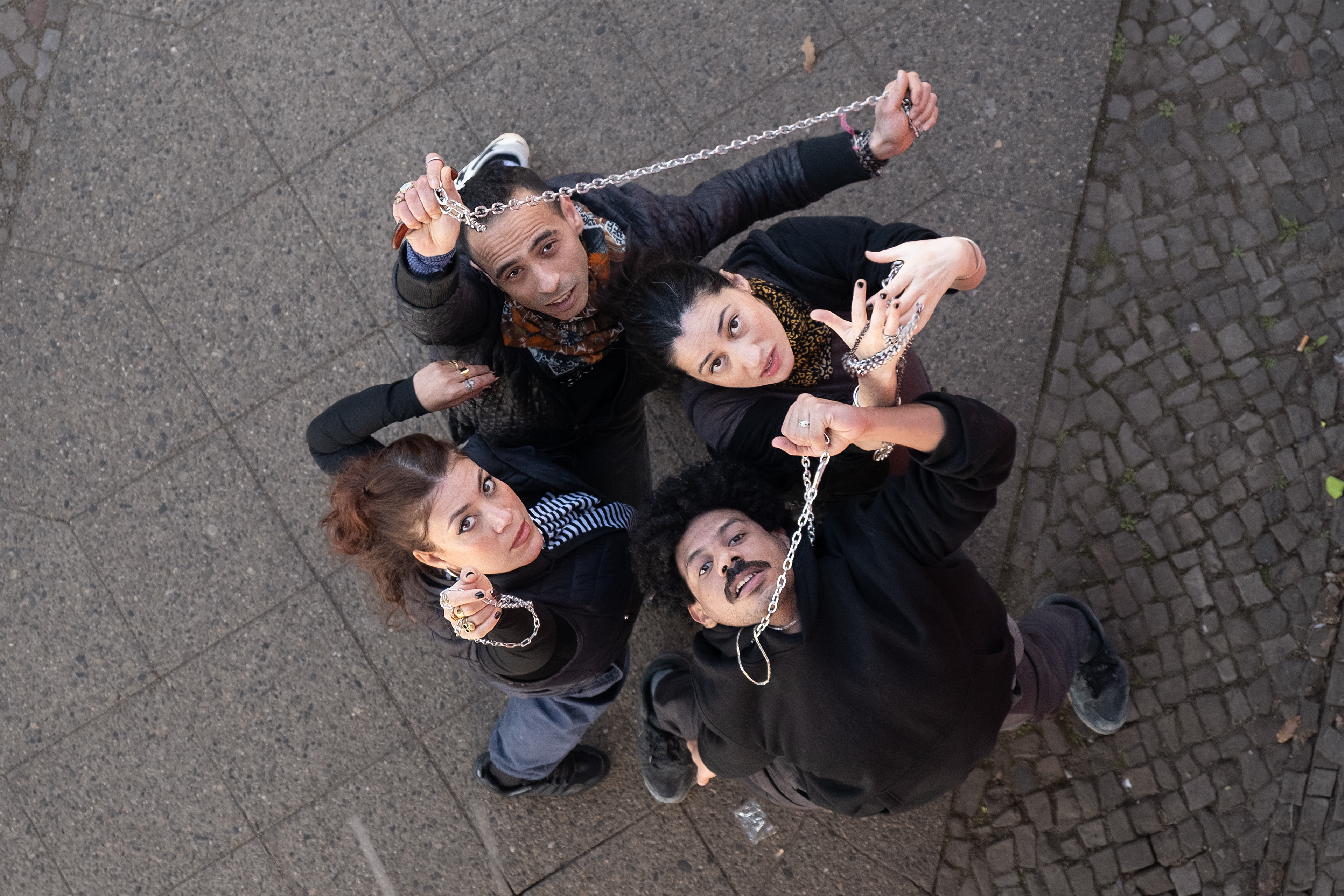 Photography for Knife Hearts Crew: Sherine, Toto, Tümay, Arabi