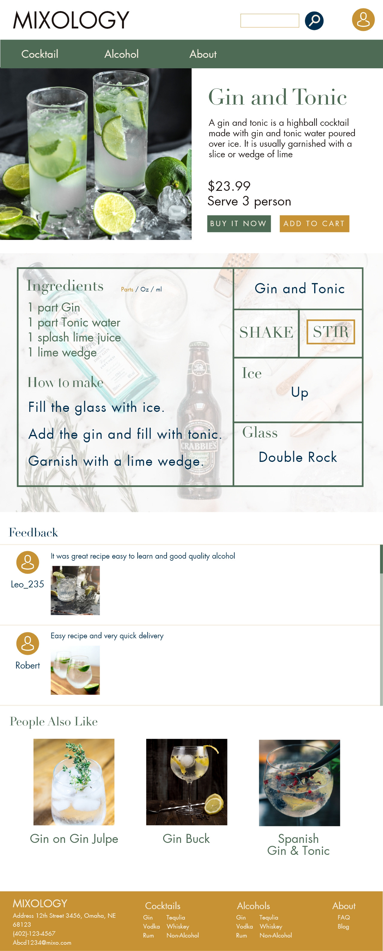 Product Page