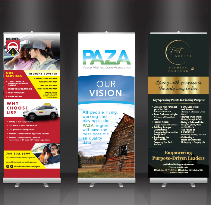Various Banner Stands