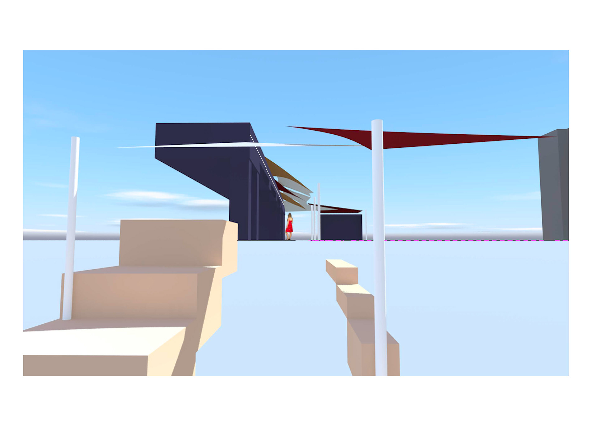 A 3-D model I made for planning