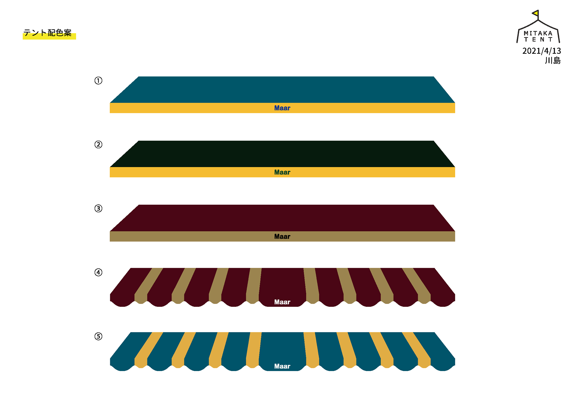 Ideas for awning designs