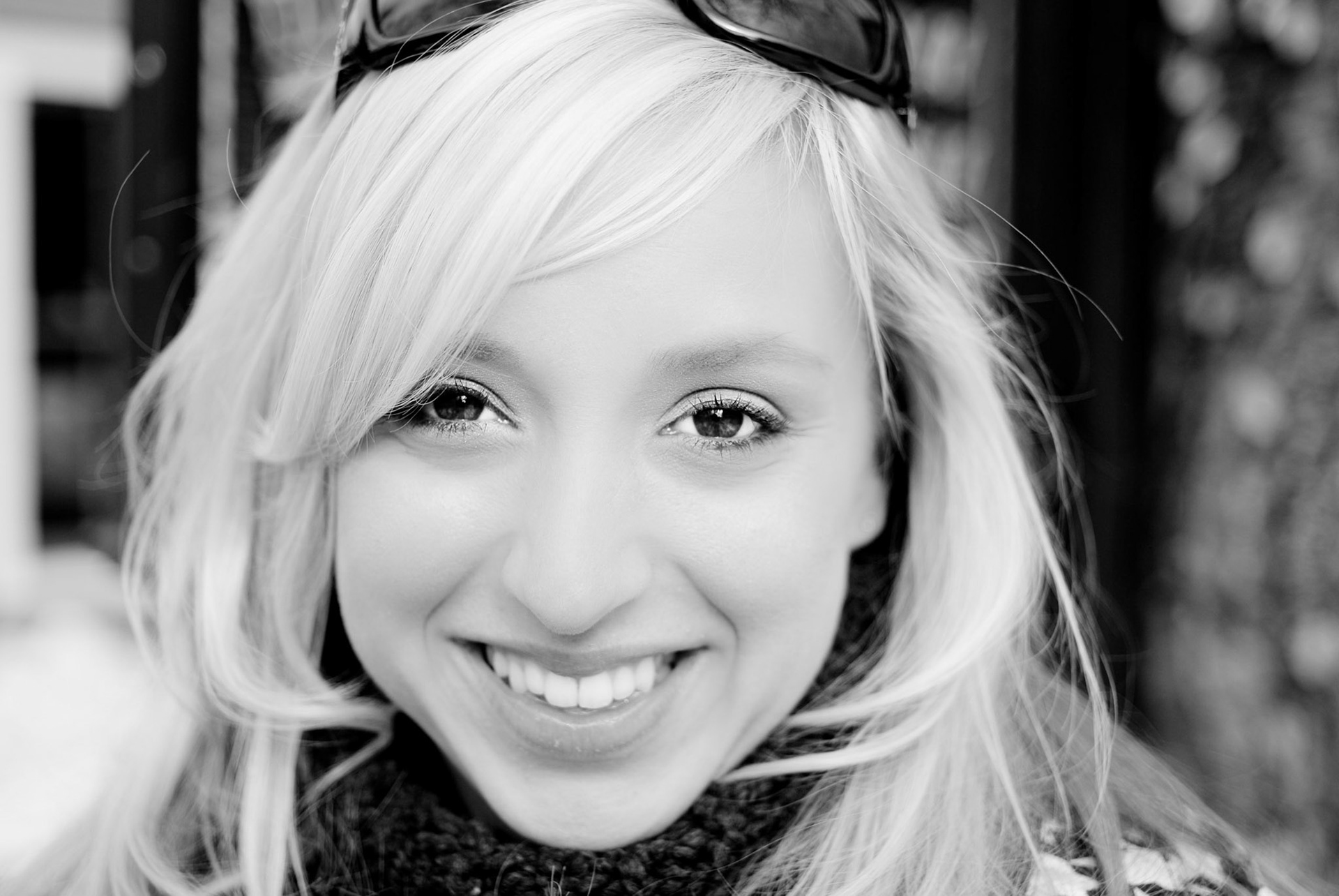 My beautiful wife, Nicole, pausing for one second from shopping in Breckenridge to pose for me. Thanks, honey!