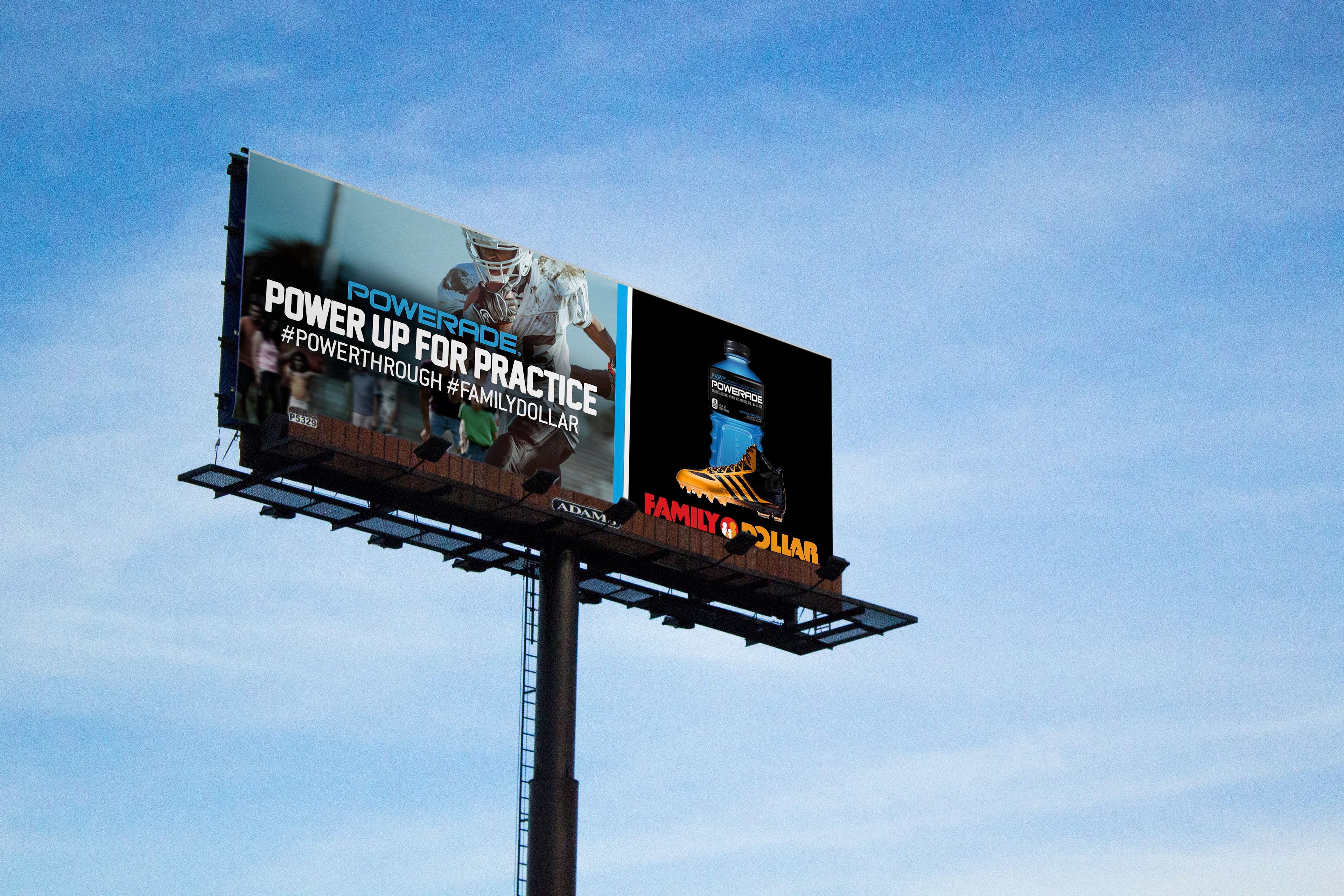 OOO Campaign in Partnership with Family Dollar.