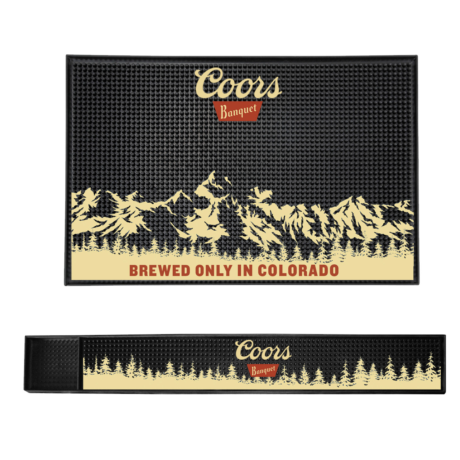 Coors Banquet Bar Mat.