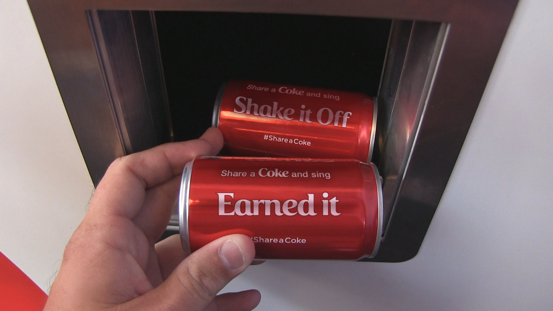 "Share a Song" Coke Campaign Can Design.