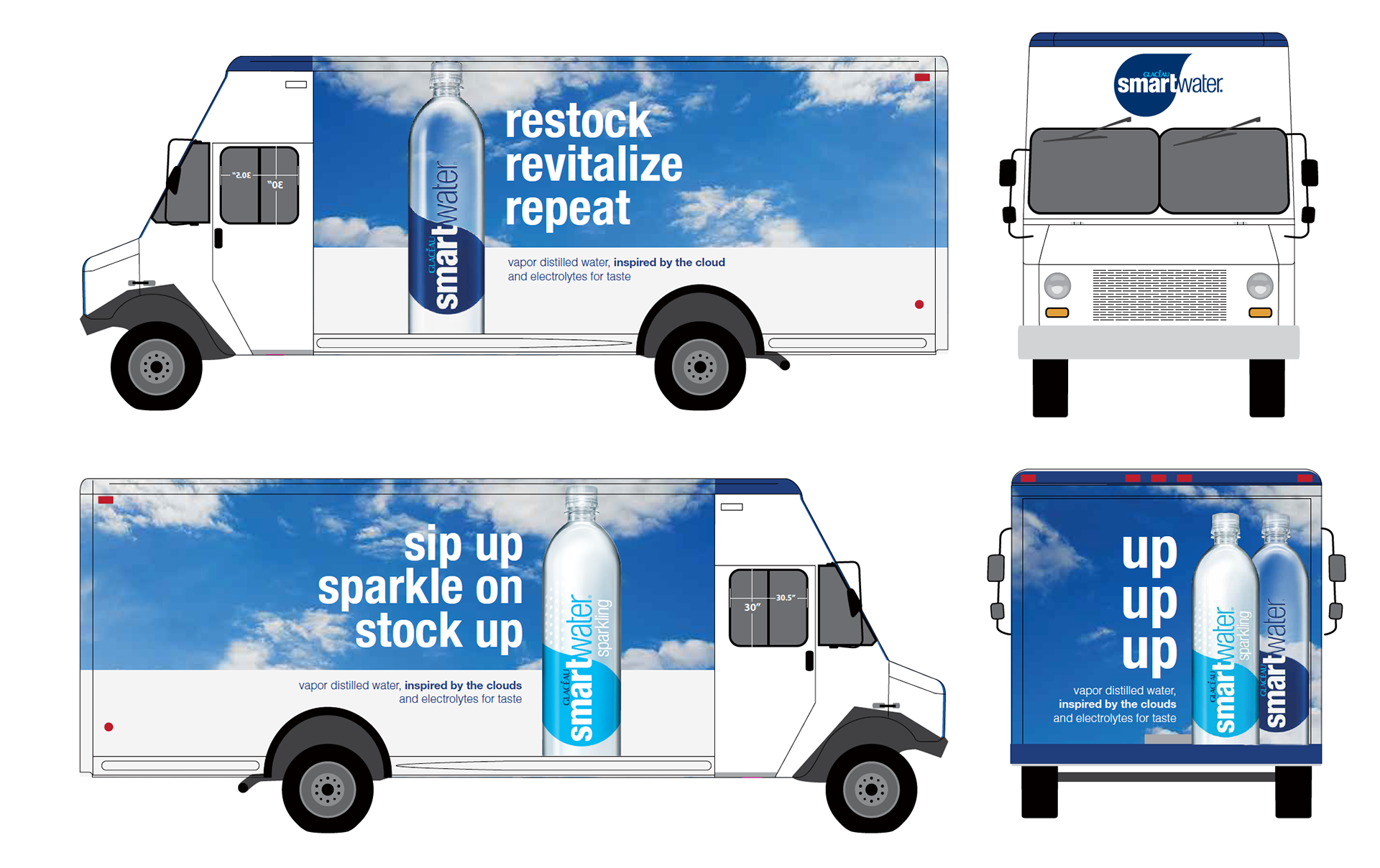 Delivery Vehicle Wrap.