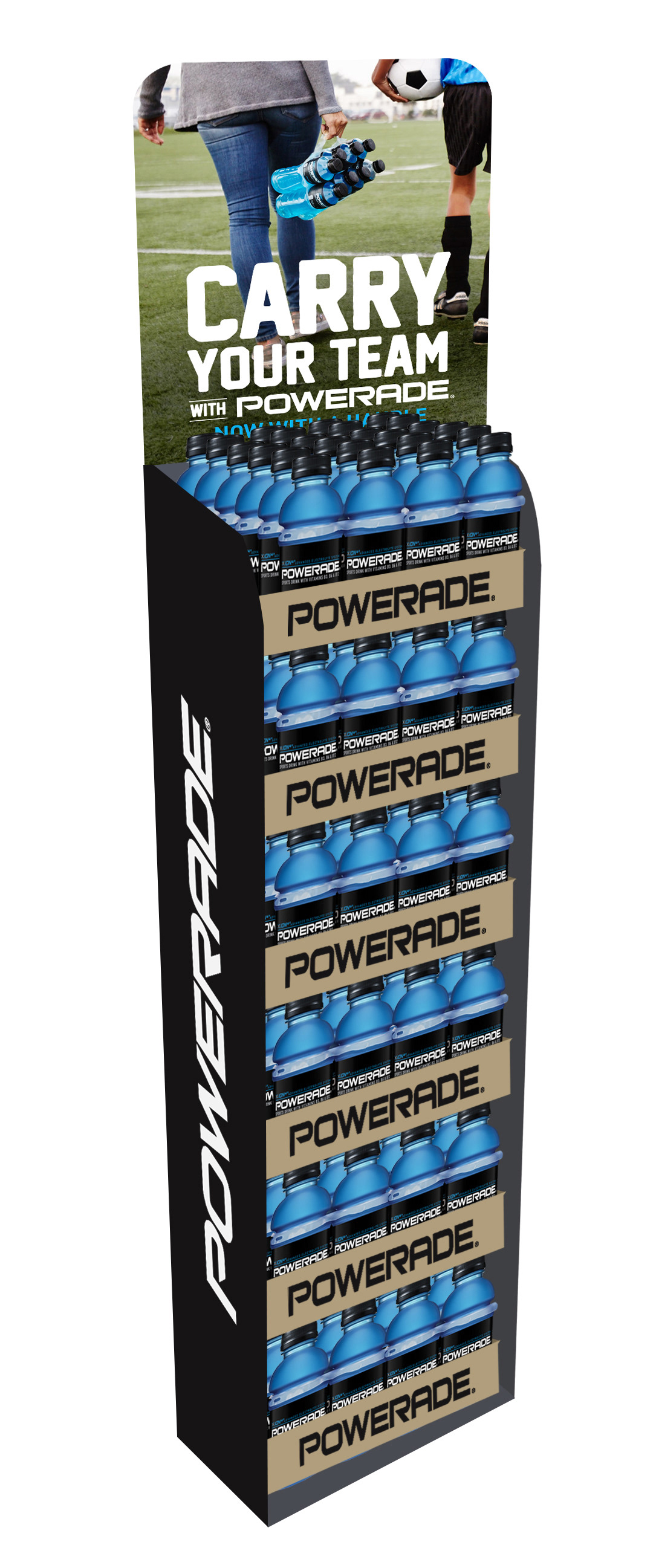 POWERADE In-Store Floor Stand.