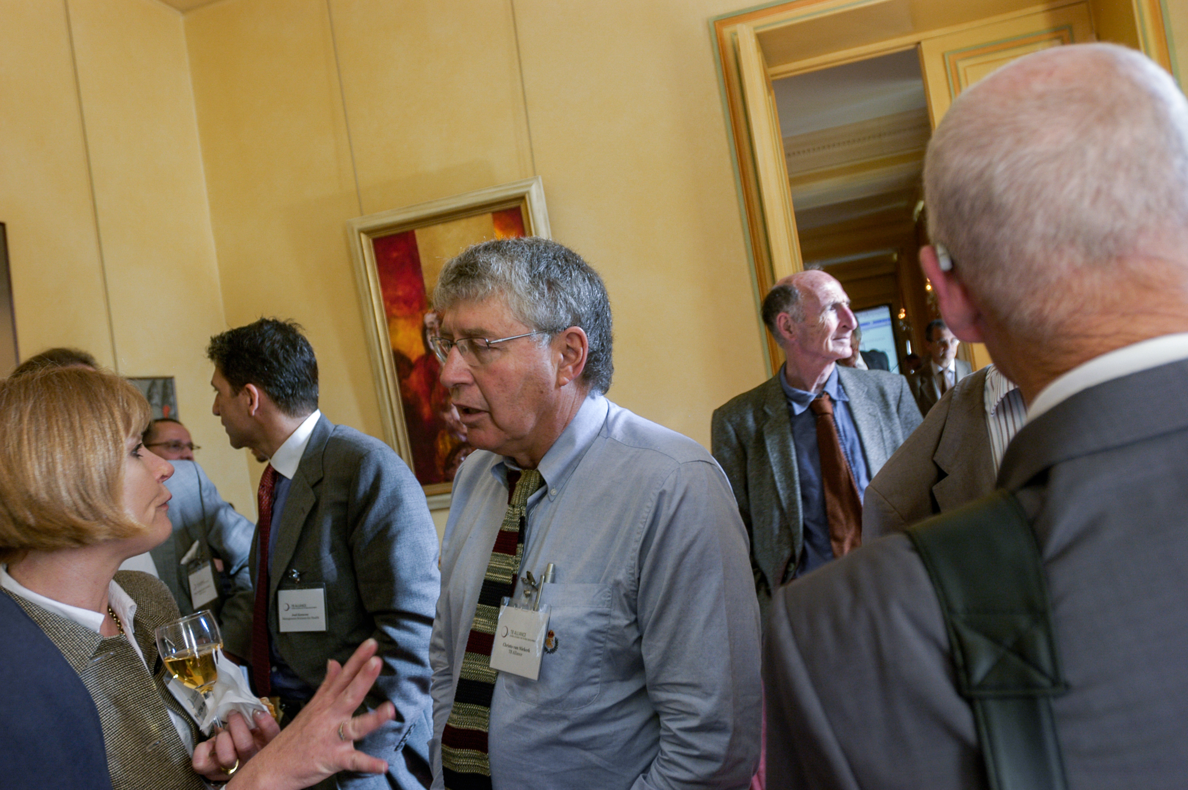 The TB Alliance stakeholders association annual meeting at the Maison de l'Amerique Latine. Paris, France.