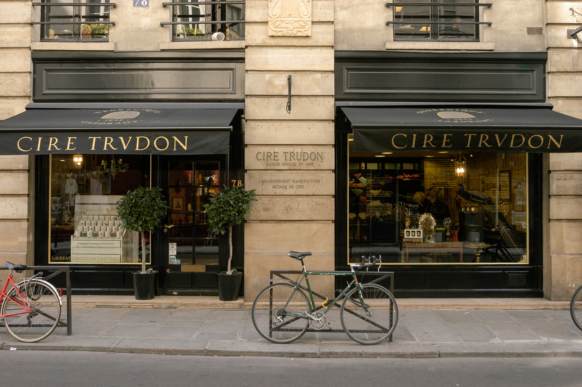 La Maison de Cire Trudon, founded in 1643 is the oldest candle making company in France. The company supplied candles to Louis XIV and Napoleon amoung others. Paris, France.