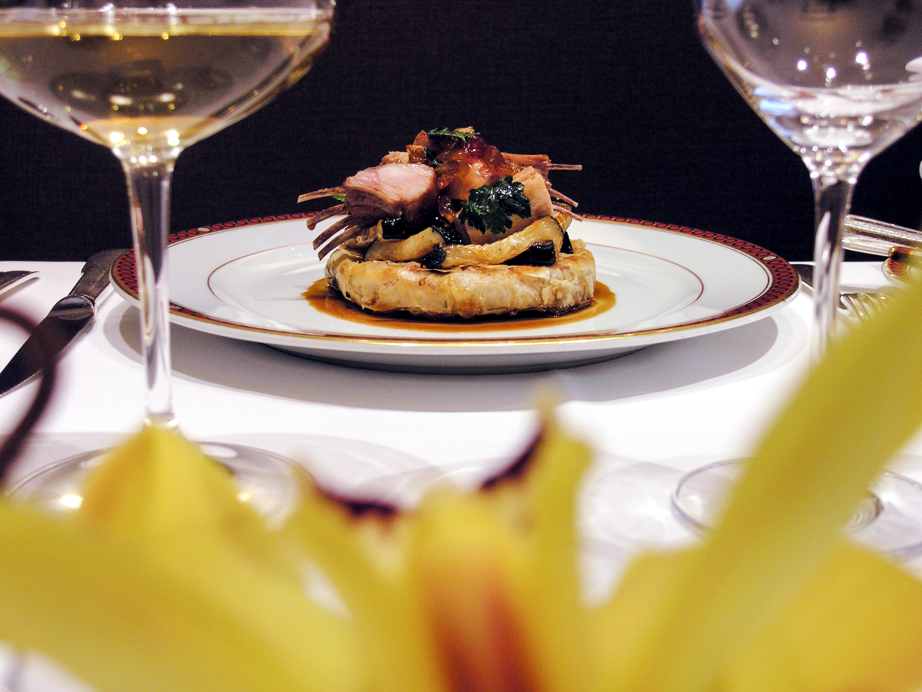 Le Taillevent restaurant at 15 rue Lamennais, Paris 8ème has been awarded two stars in the prestigious Michelin guide.