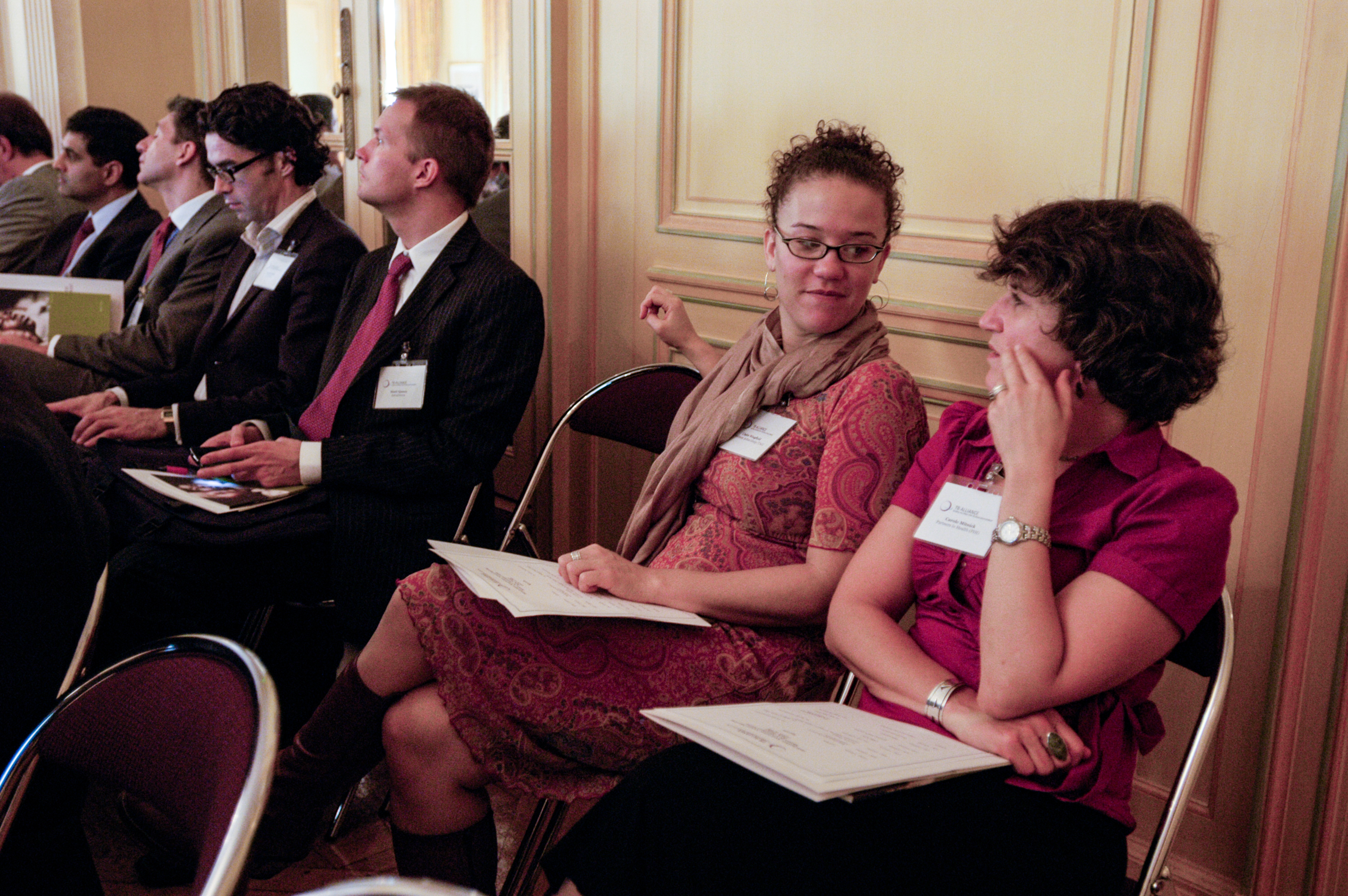 The TB Alliance stakeholders association annual meeting at the Maison de l'Amerique Latine. Paris, France.