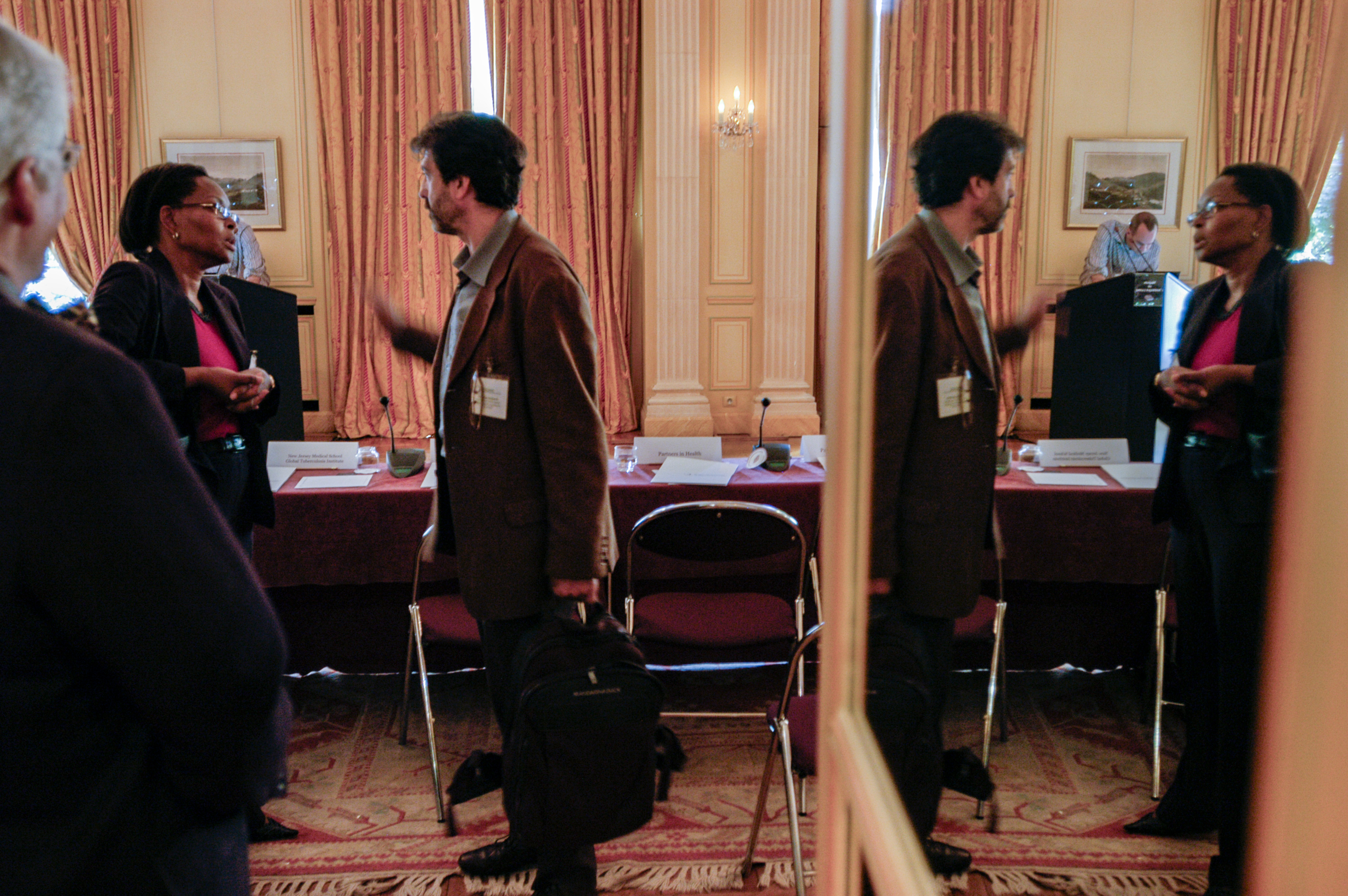 The TB Alliance stakeholders association annual meeting at the Maison de l'Amerique Latine. Paris, France.
