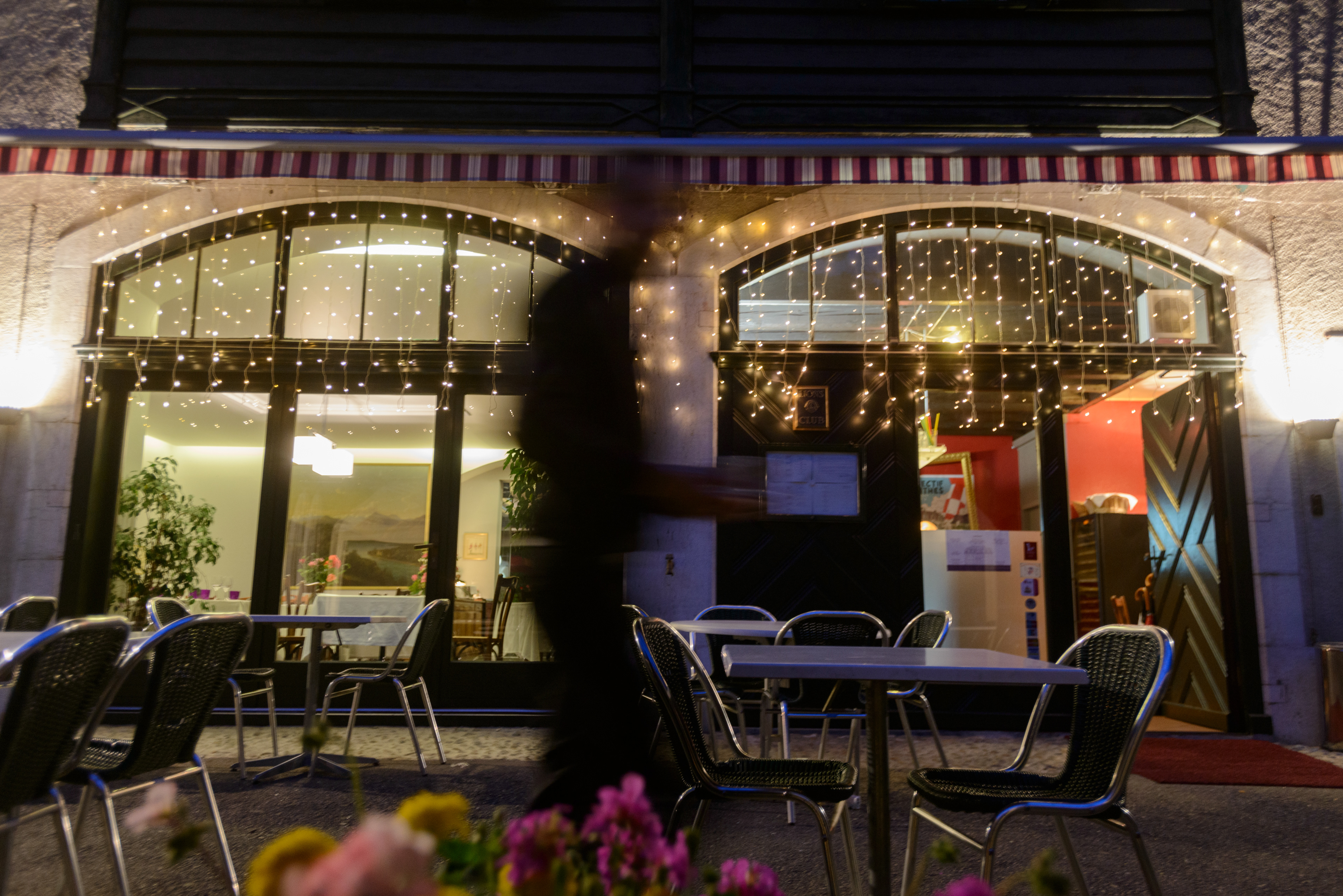 Le Restaurant Château de Penthes. Pregny-Chambesy, Genève, Suisse.