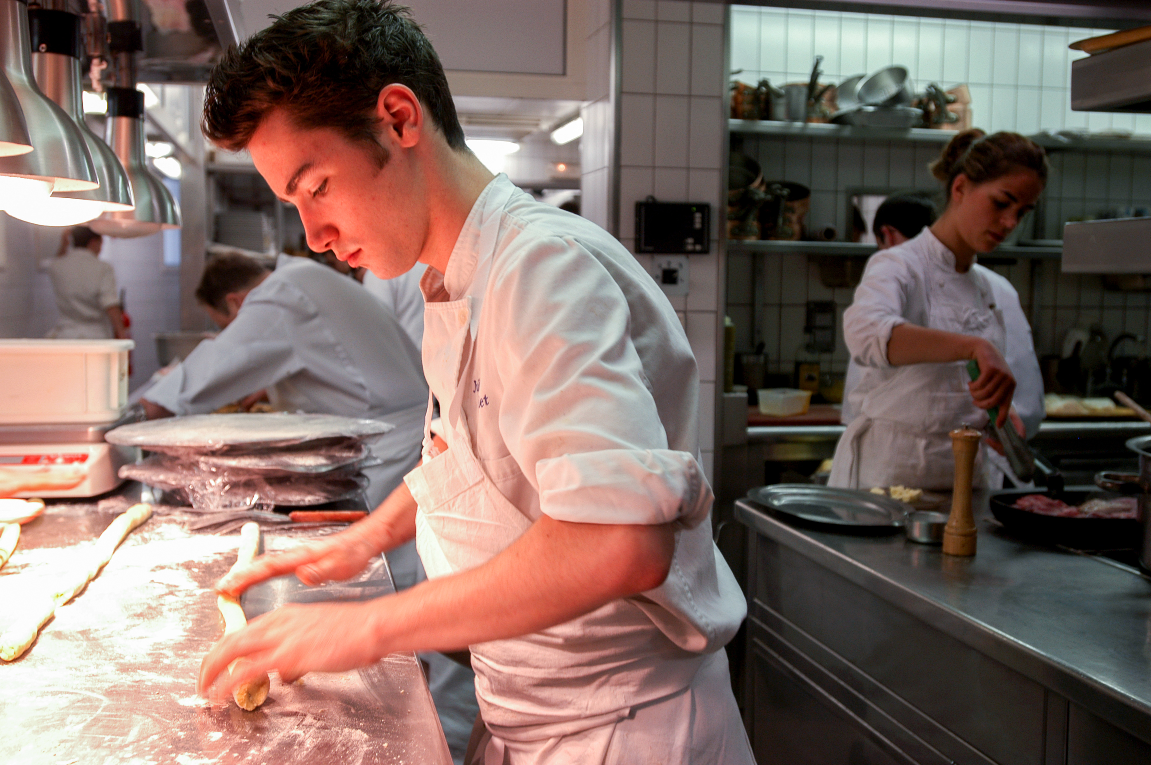 Le Taillevent restaurant at 15 rue Lamennais, Paris 8ème has been awarded two stars in the prestigious Michelin guide.