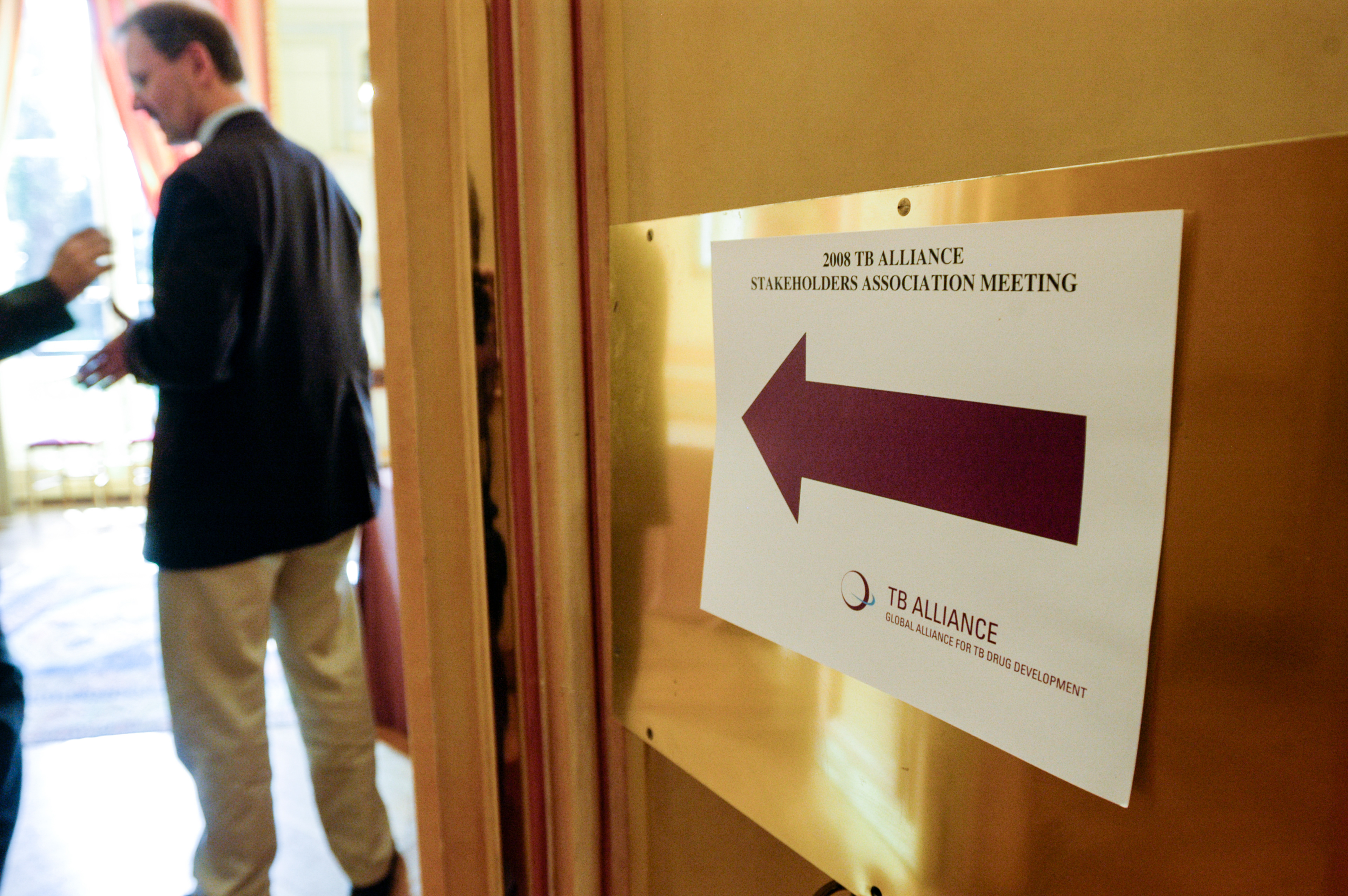 The TB Alliance stakeholders association annual meeting at the Maison de l'Amerique Latine. Paris, France.