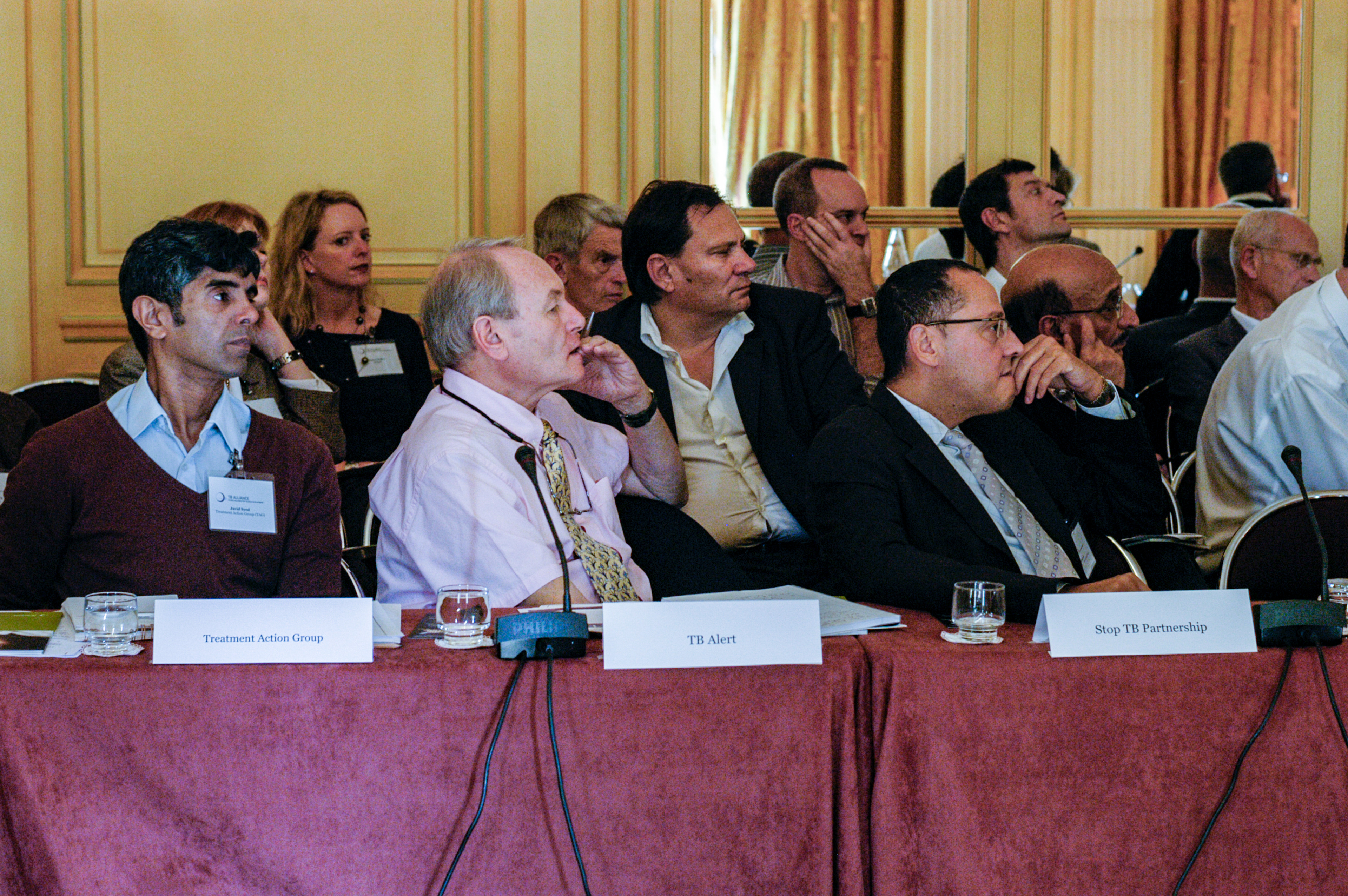 The TB Alliance stakeholders association annual meeting at the Maison de l'Amerique Latine. Paris, France.