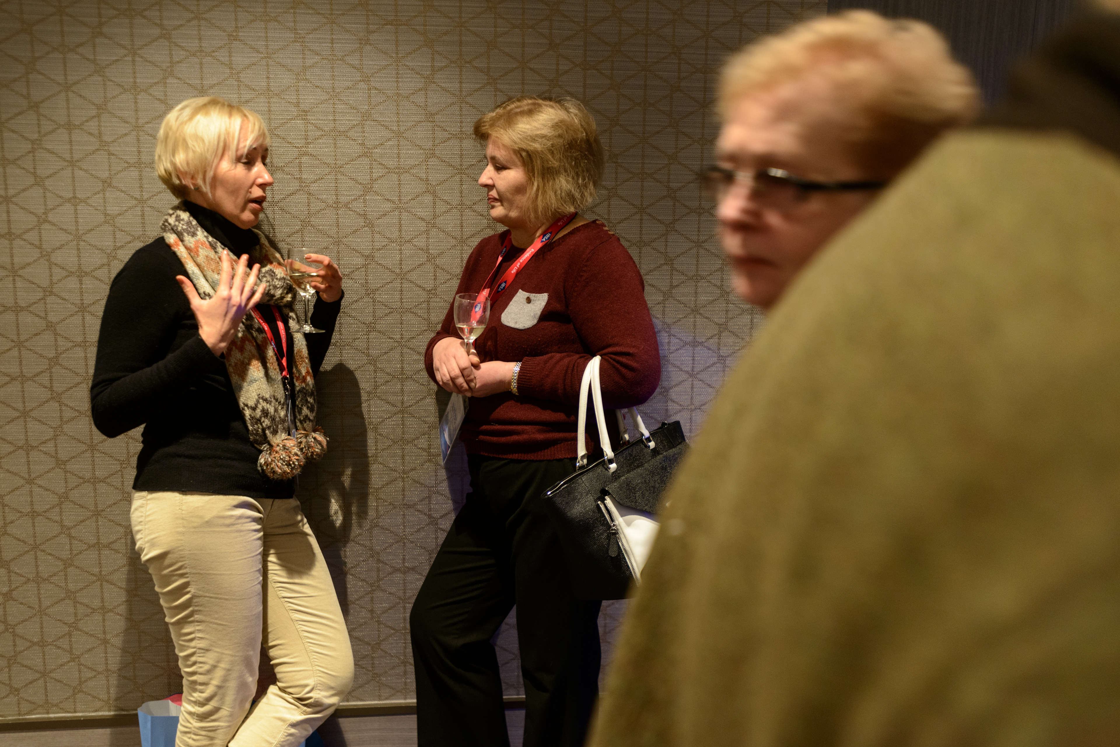 The networking cocktail at the 20th World Congress on Controversies in Obstetrics, Gynecology & Infertility (COGI). Paris, France.
