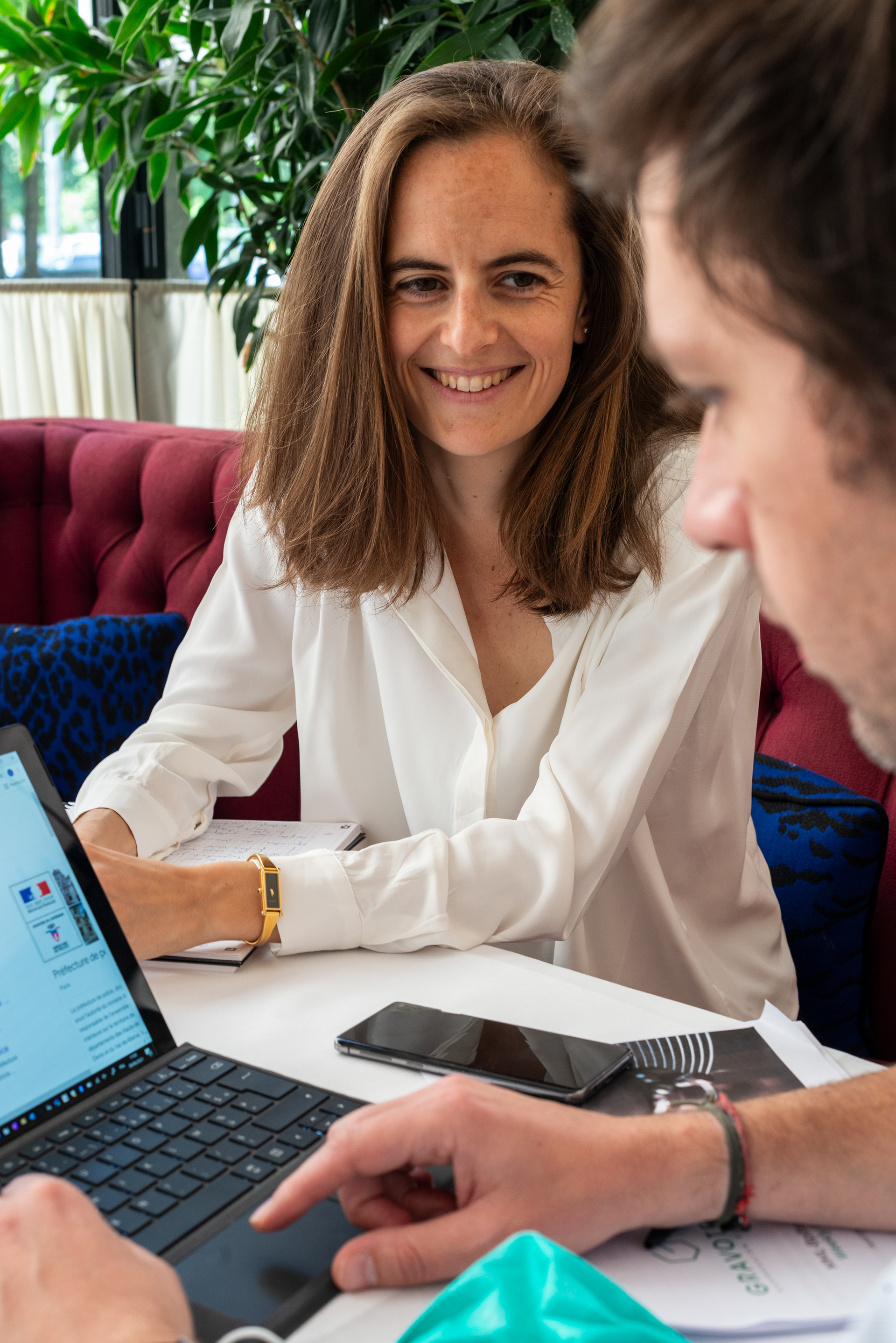 Anne-Claire LaIné, Investment Manager, and Louis de Montille, Investment Director, at MML Capital Paris.