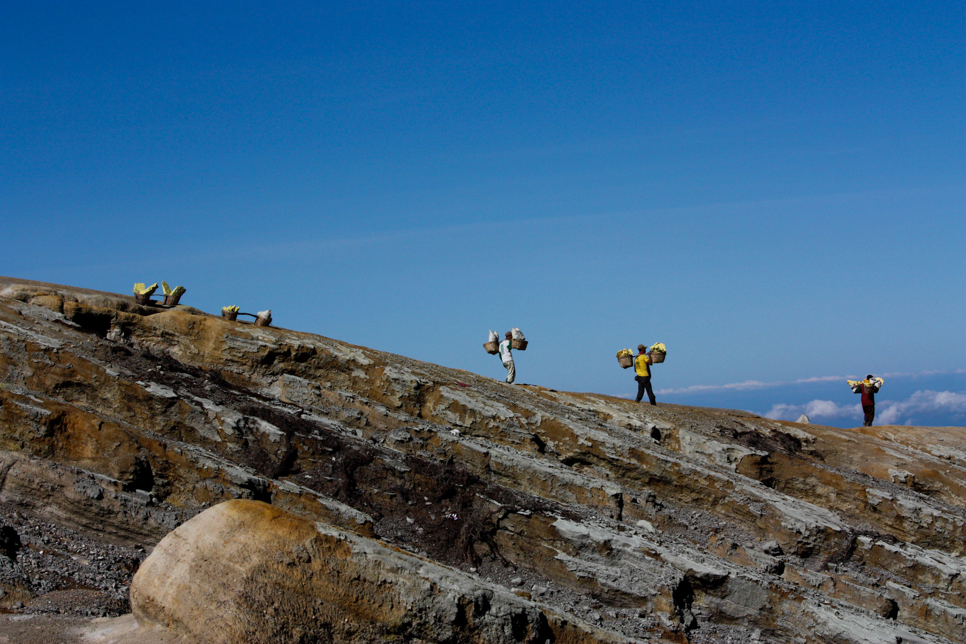 Les porteurs de soufre du Kawah Ijen