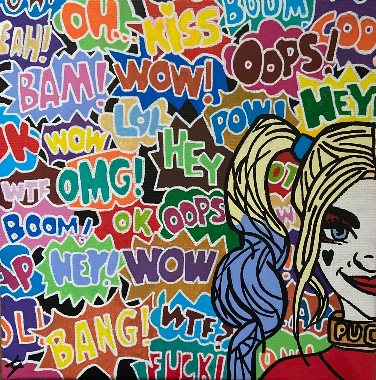 HarleyQuinn 20X20, serie Devious 