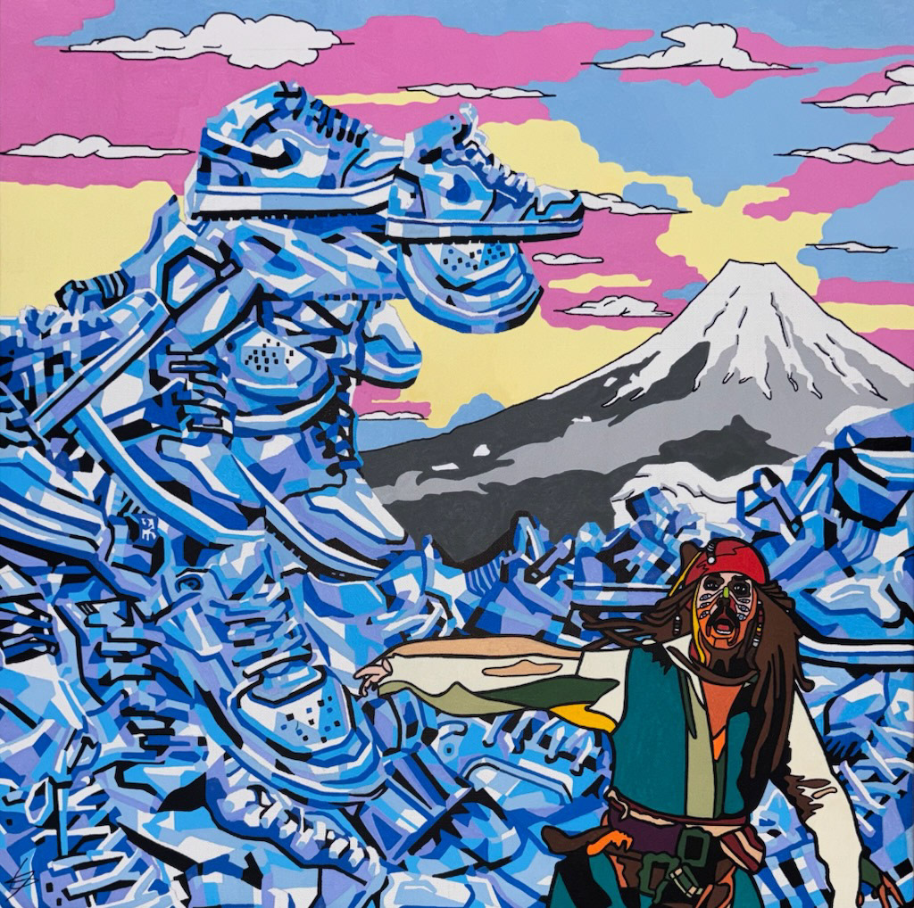 RUN, 50X50cm, (disponible)