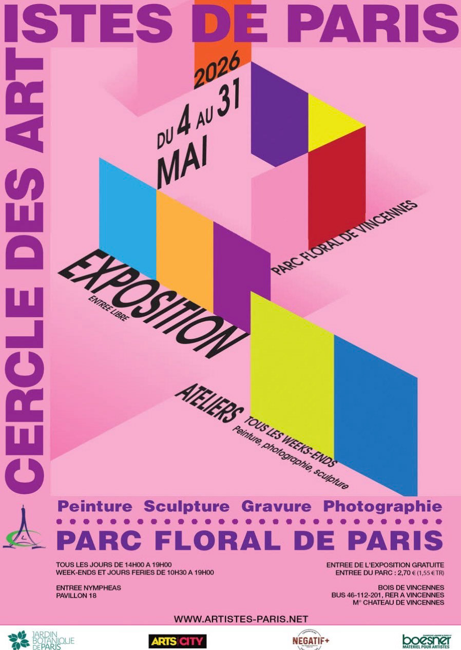 Venez me rencontrer au parc floral du 4 mai au 31 mai 2026!!
