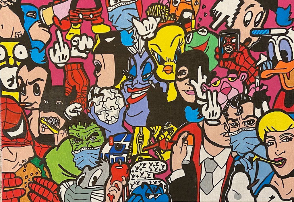 Metaverse, 50X35cm disponible)