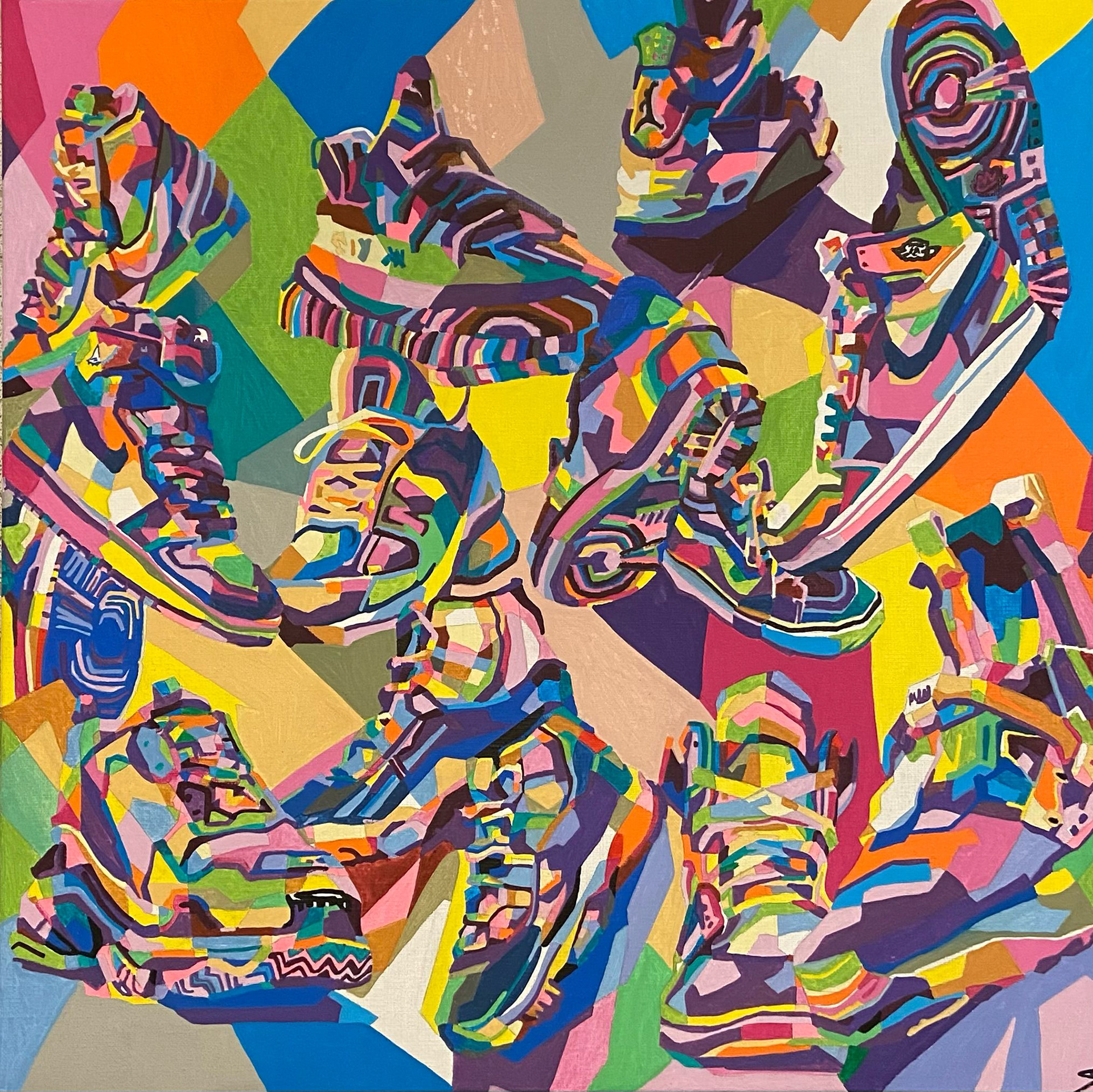 street shoes 50X50cm