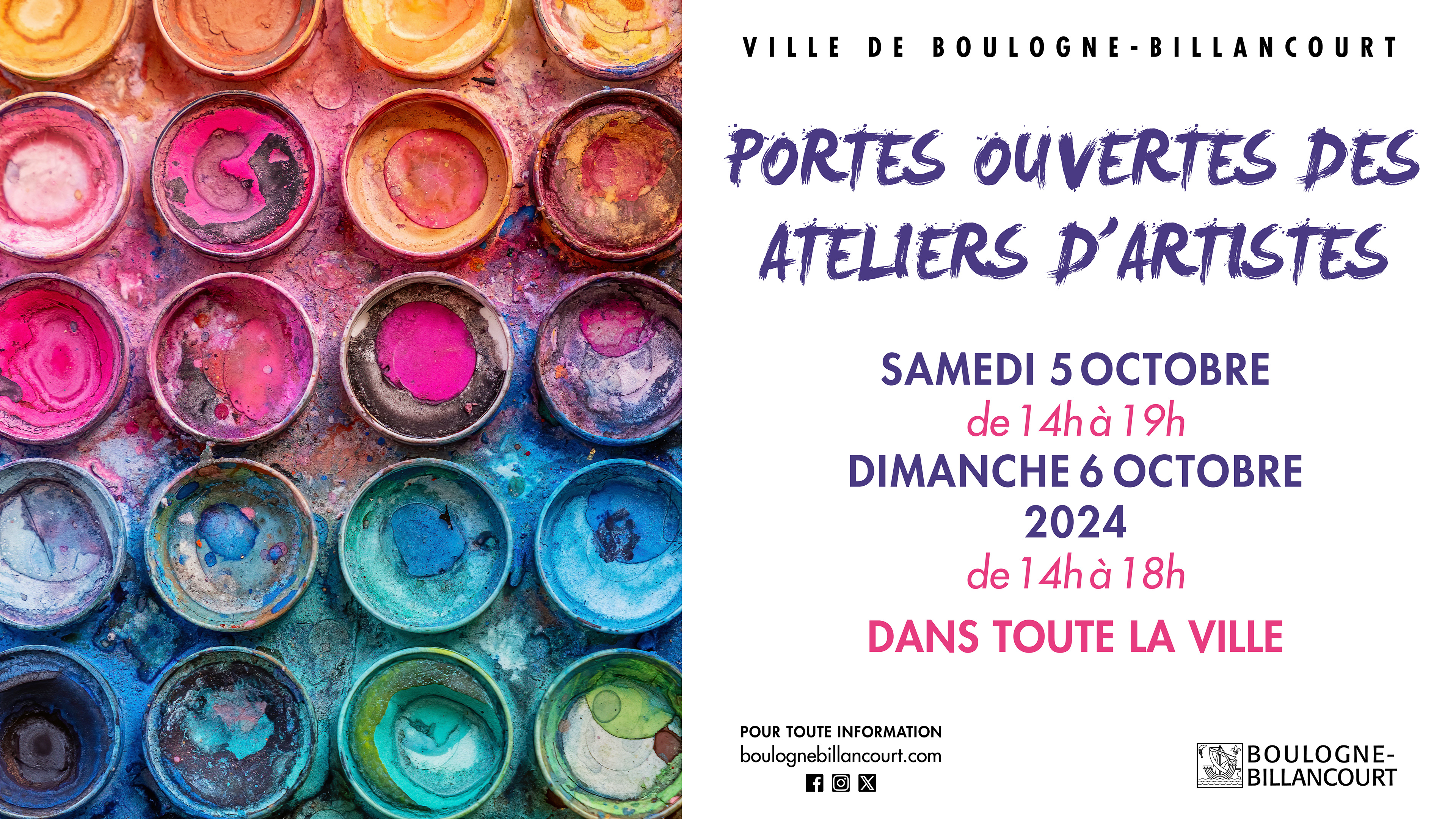 Venez me retrouver à l'Hotel de ville de Boulogne au rez de chaussée