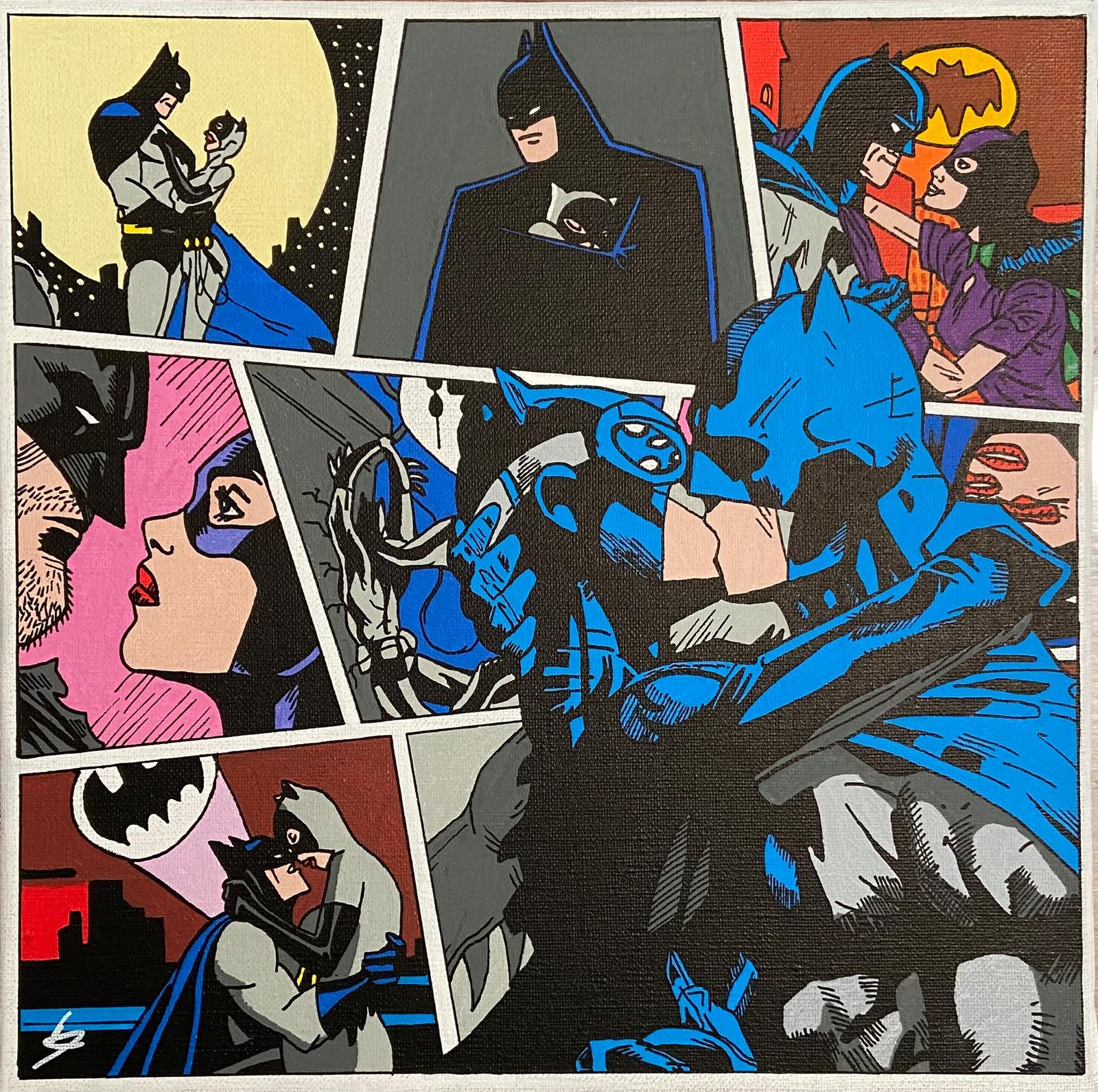 The shadow's dance, 30X30cm (disponible)