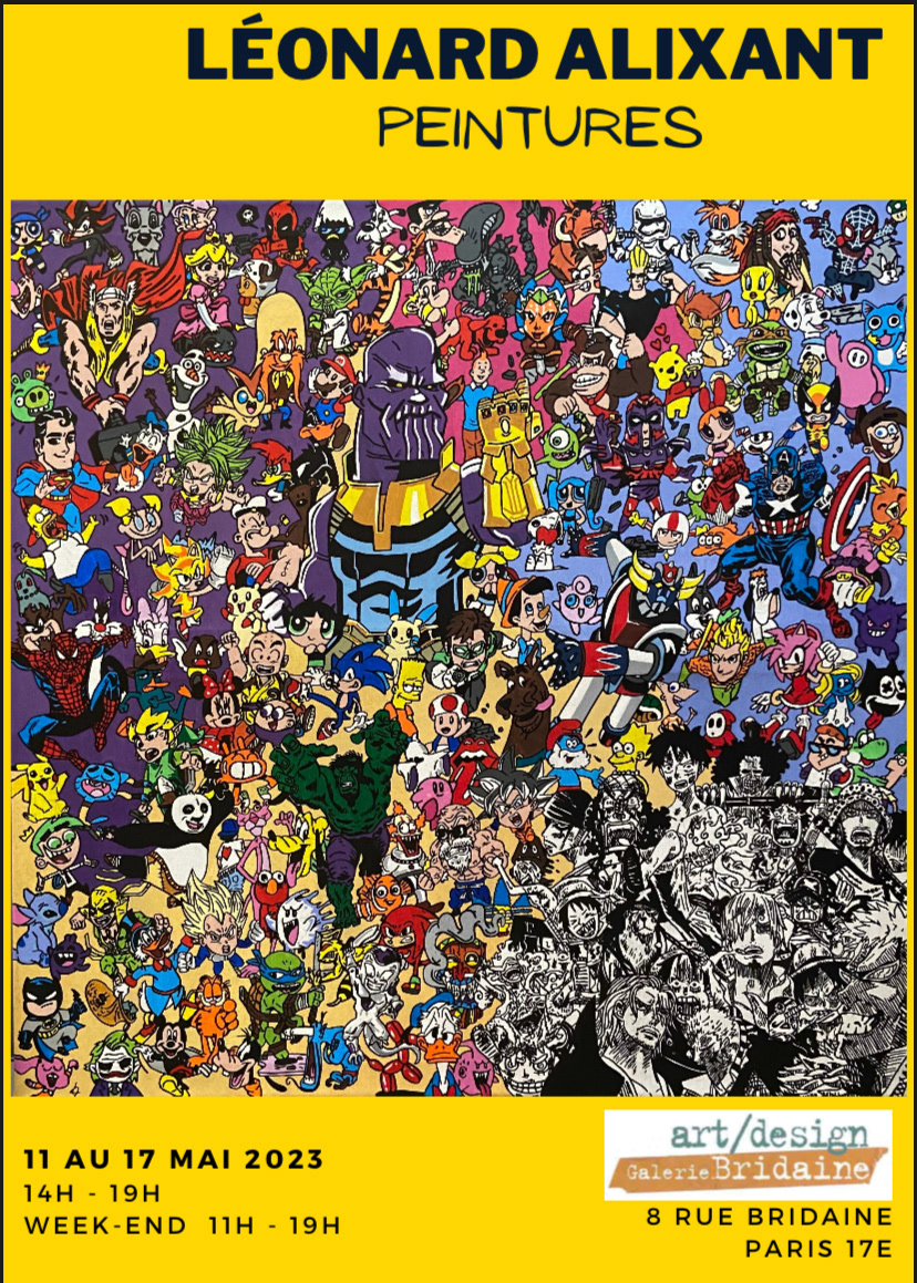 Venez découvrir mon univers à la Galerie Bridaine !