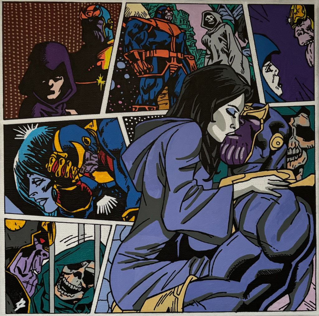 INFINITY'S OBSESSION, 30X30cm, (disponible)