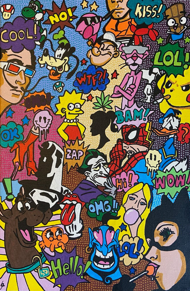 Scooby-Doo, 41X27cm,(disponible)