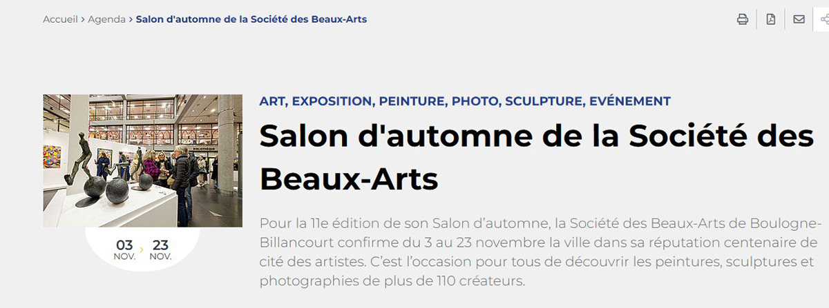 Venez découvrir mon Hulk au salon des beaux arts de Boulogne Billancourt 
