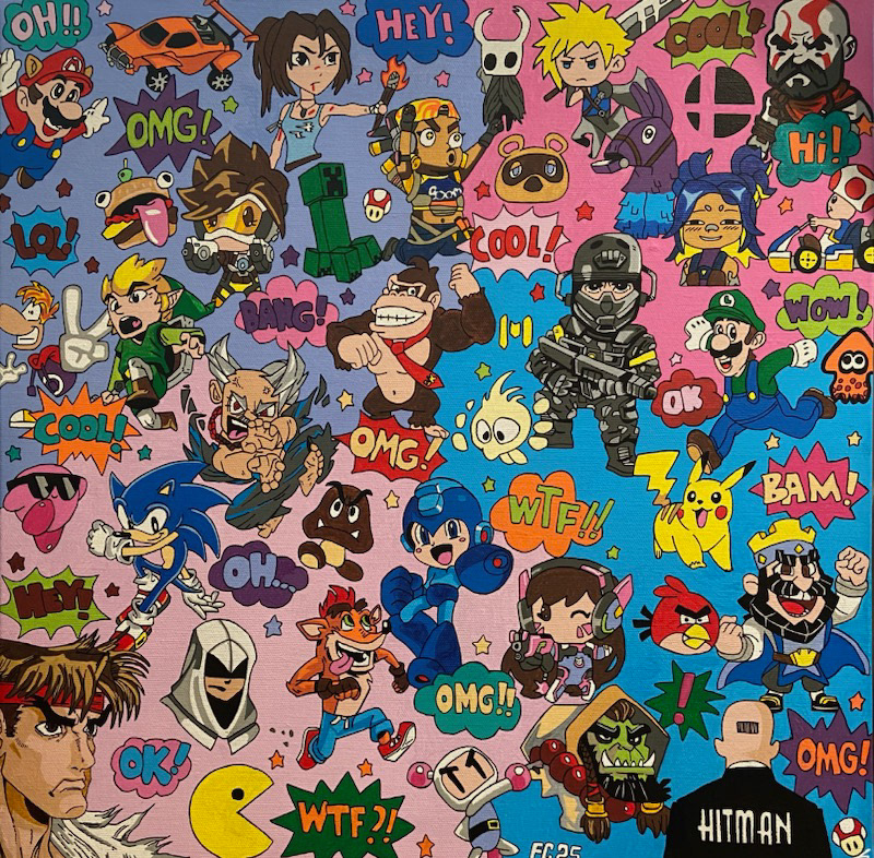 Théodasium, 60X60cm