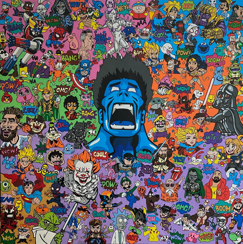 Mood, 100X100 cm, (disponible)