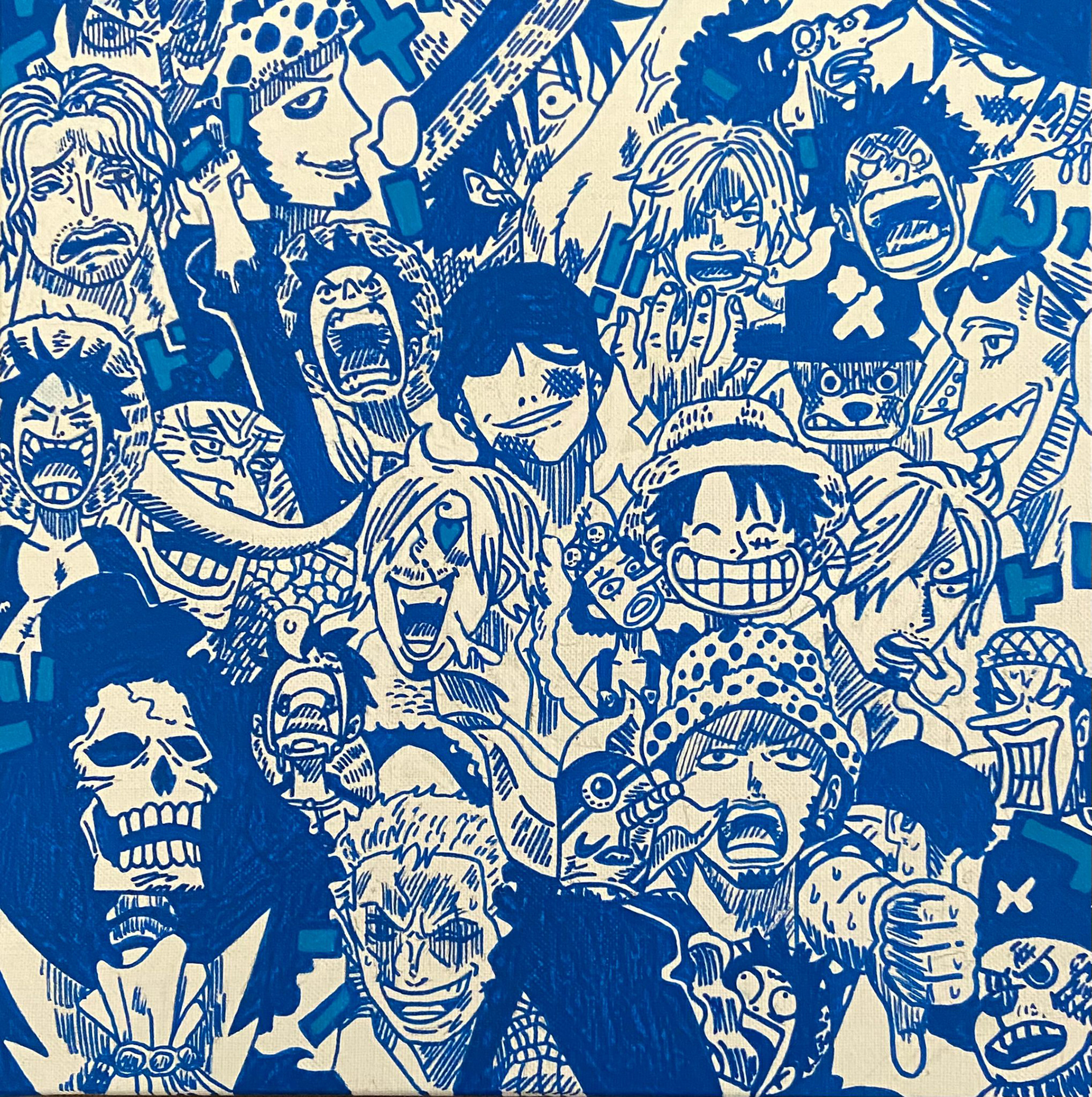 serie onepeace 30X30cm 